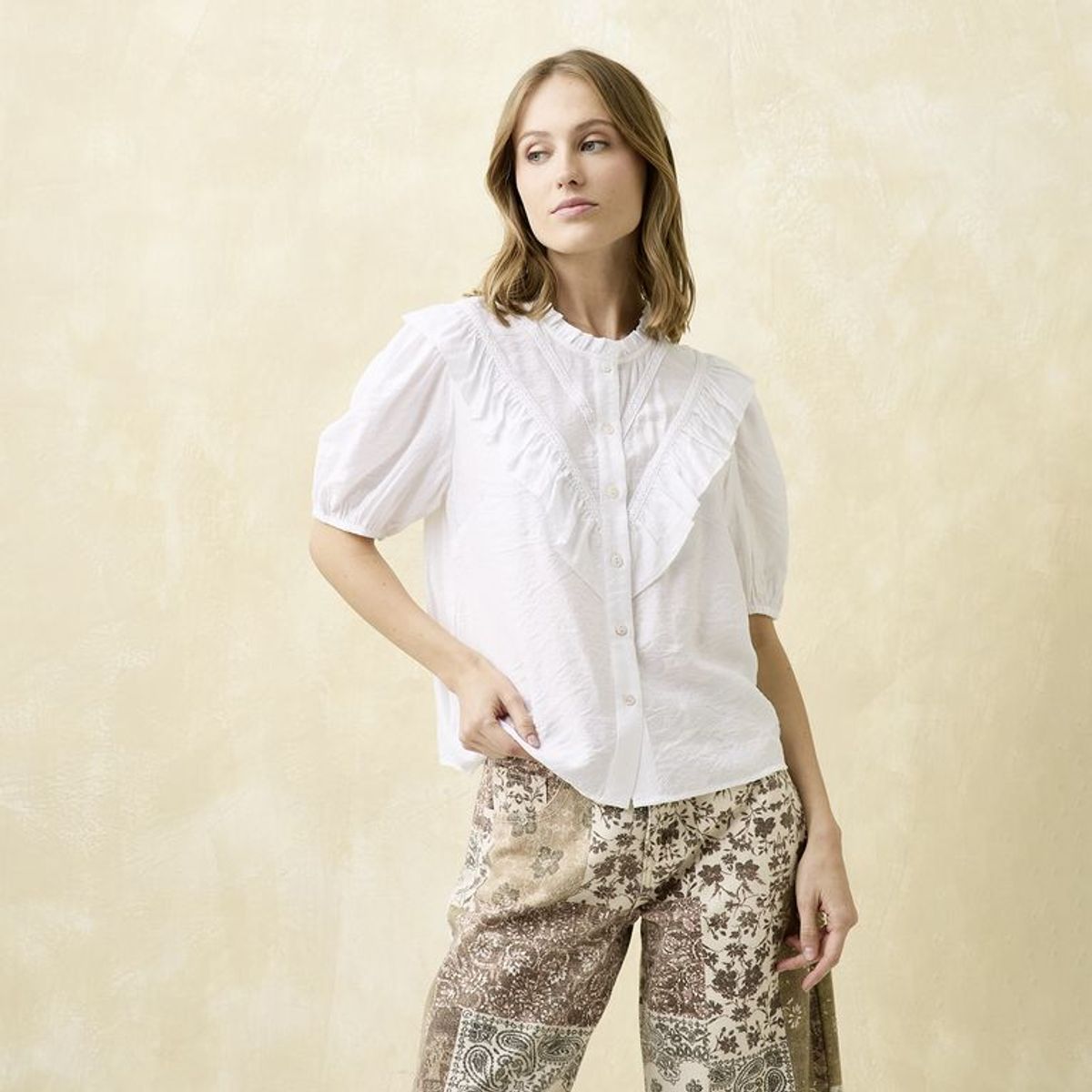 UNIVERSITY CLUB - Blusa Manga Corta Mujer University Club