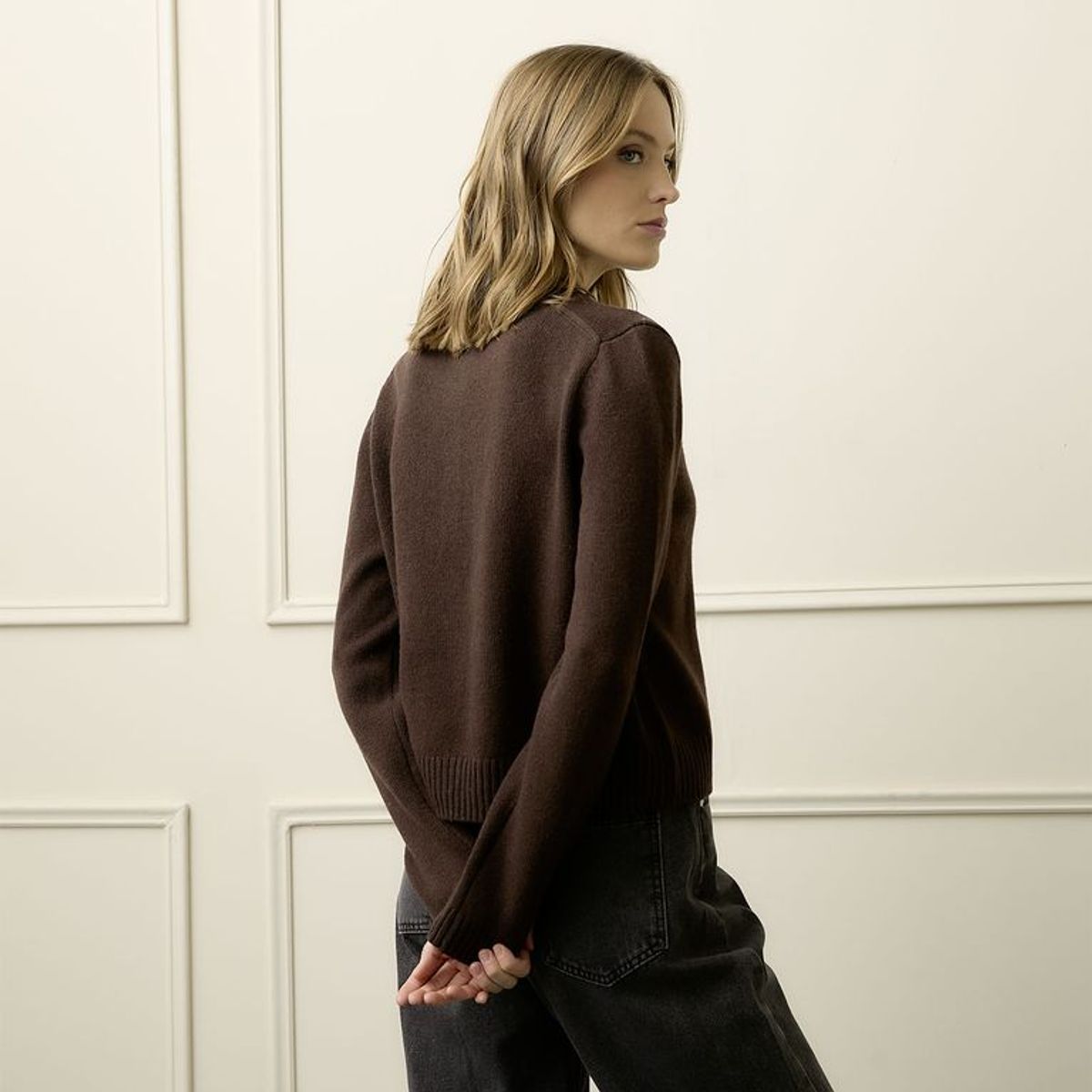 BASEMENT - Cardigan Mujer Basement