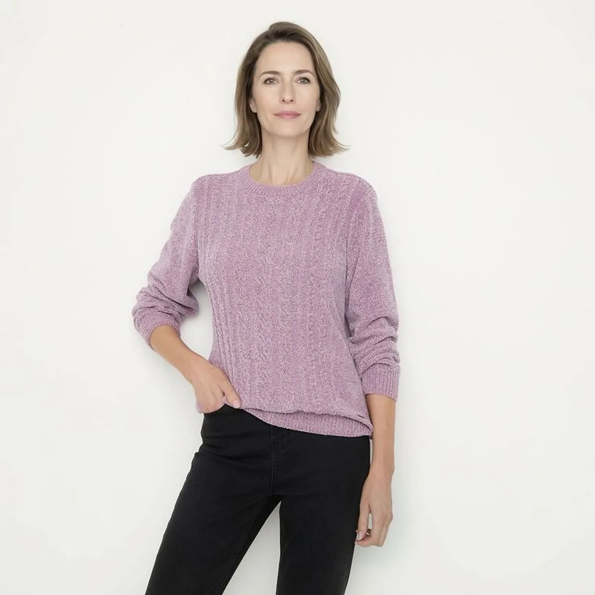 NEWPORT - Chompa Manga Larga Mujer Newport