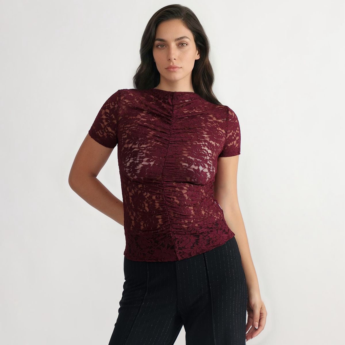MOSSIMO - Polo Manga Corta Mujer Mossimo