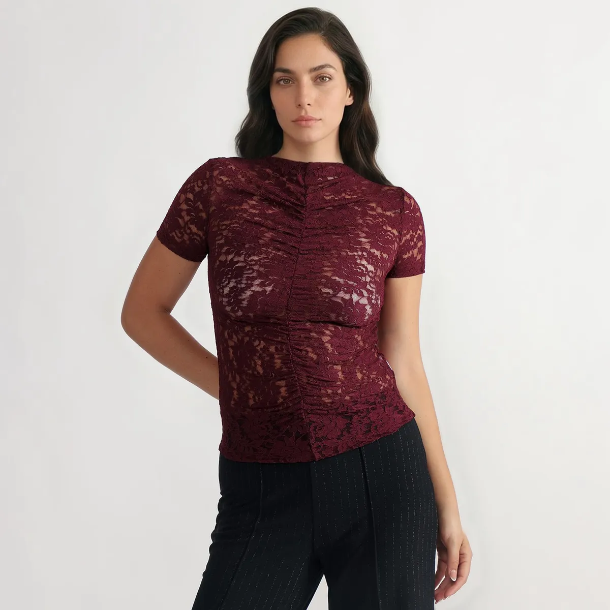 MOSSIMO - Polo Manga Corta Mujer Mossimo