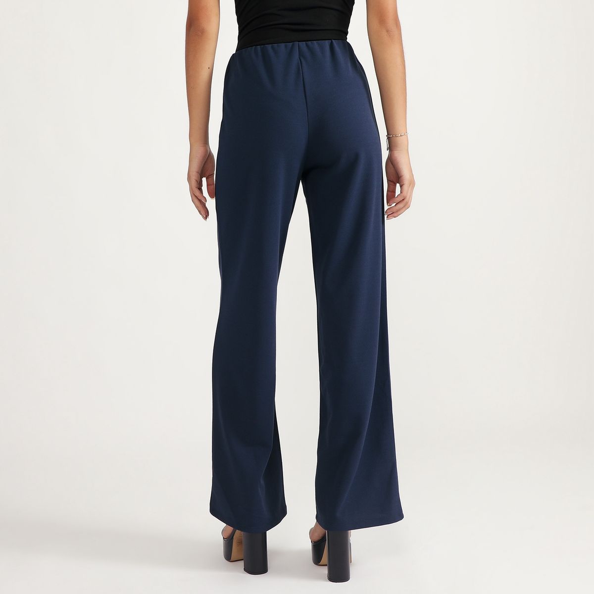 MOSSIMO - Pantalón Straight Tiro Medio Mujer Mossimo