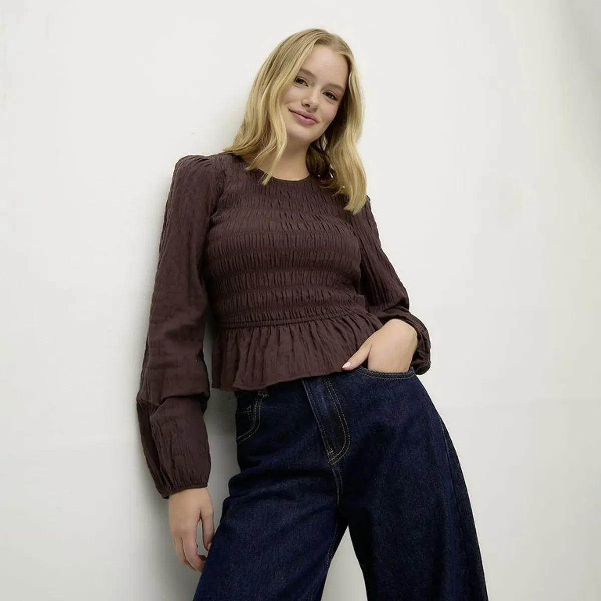 SYBILLA - Blusa Manga Larga Mujer Sybilla