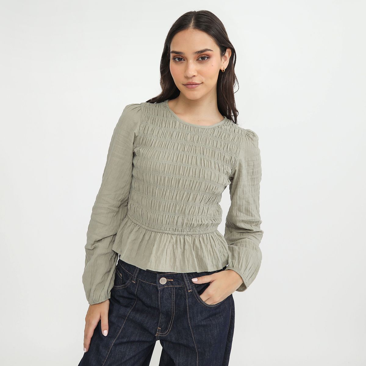 SYBILLA - Blusa Manga Larga Mujer Sybilla