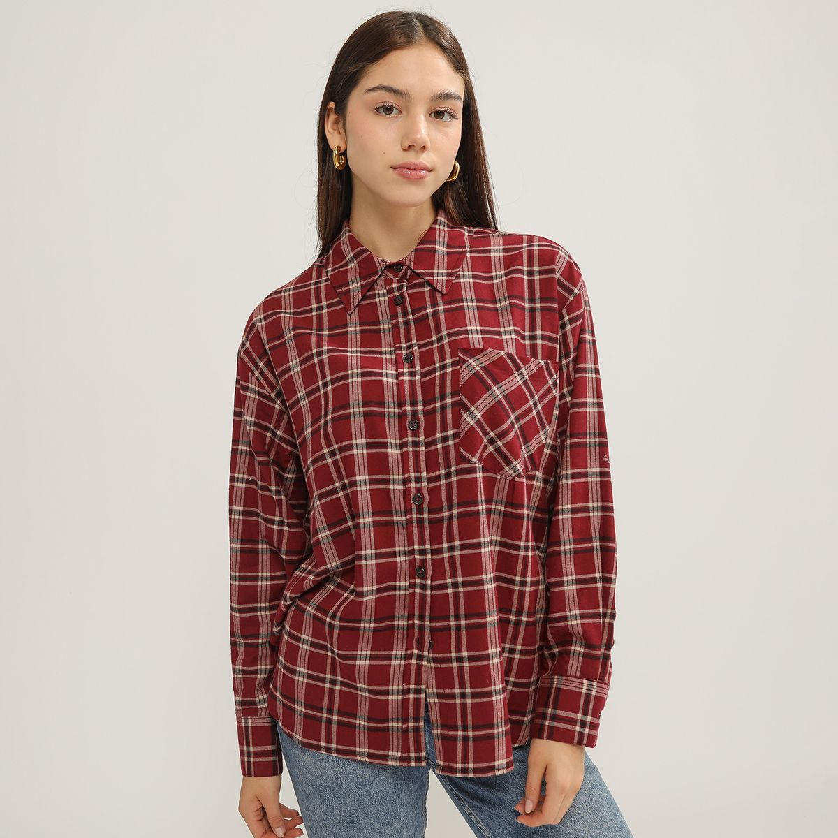 SYBILLA - Blusa Manga Larga Mujer Sybilla