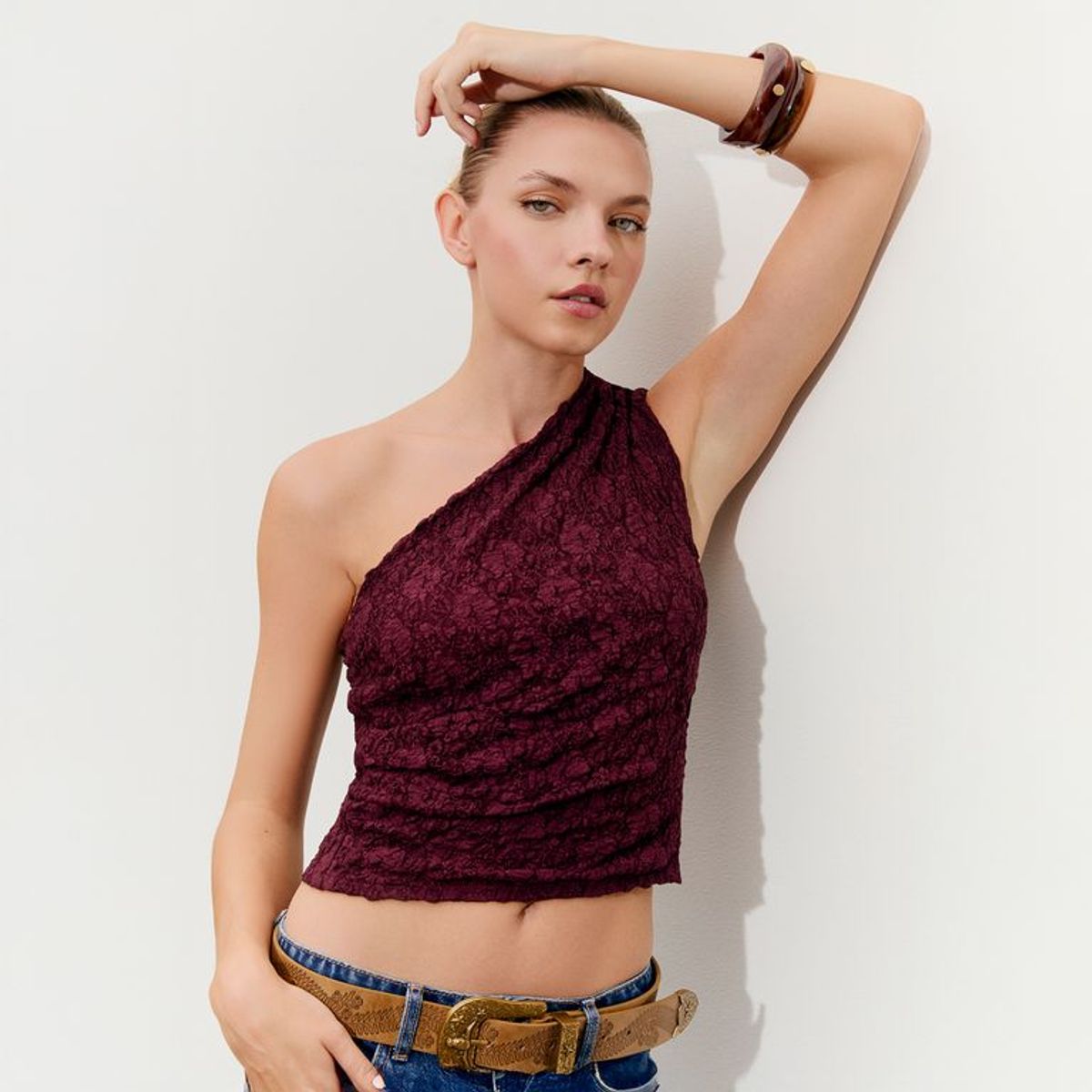 SYBILLA - Polo Asimétrico Mujer Sybilla