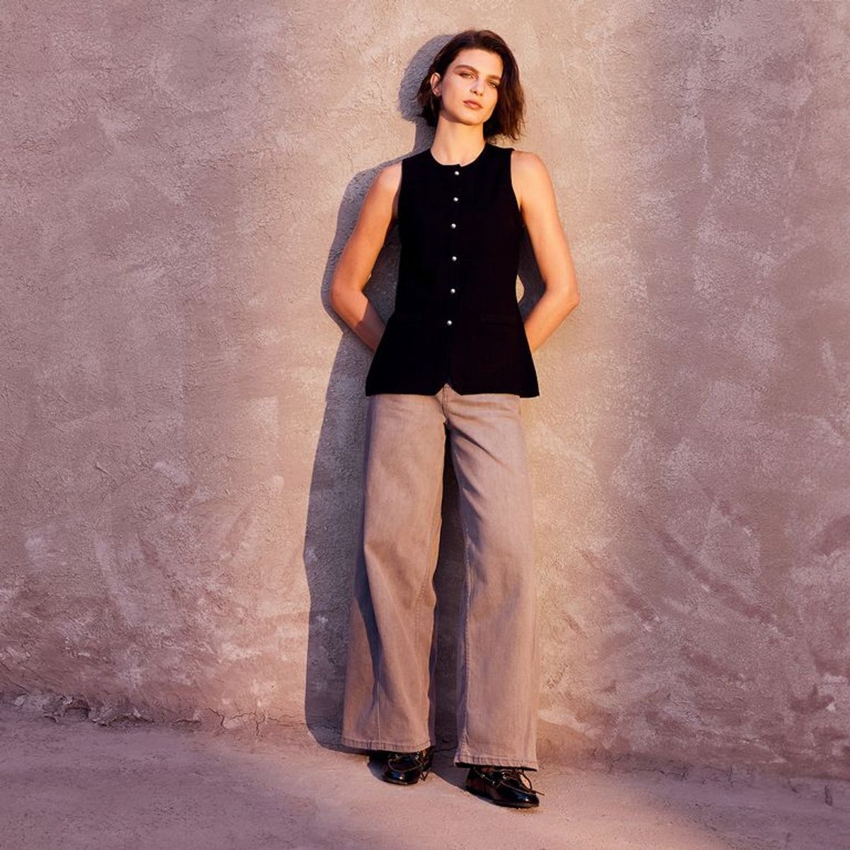 BASEMENT - Chaleco Mujer Basement