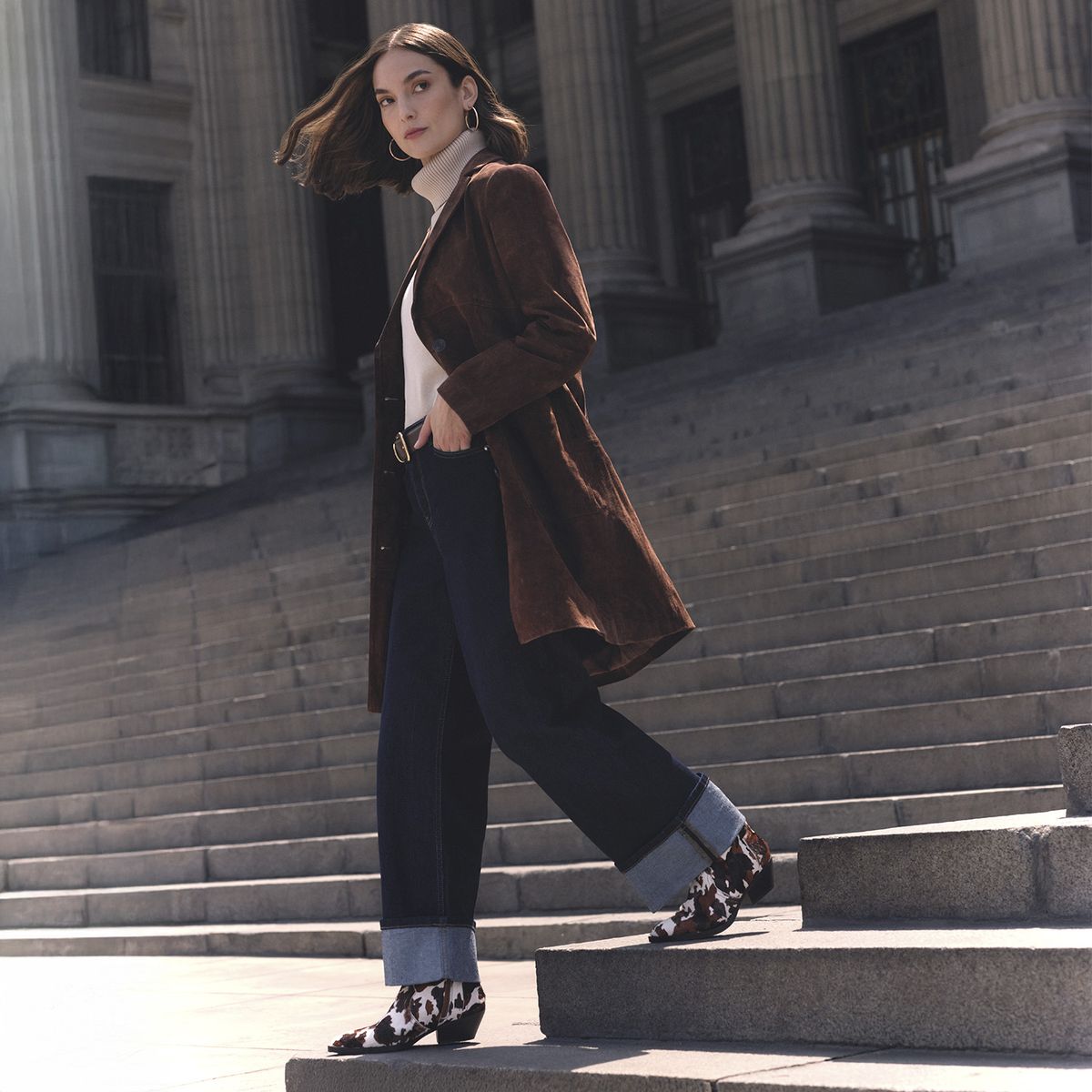 BASEMENT - Casaca de Cuero Mujer Basement