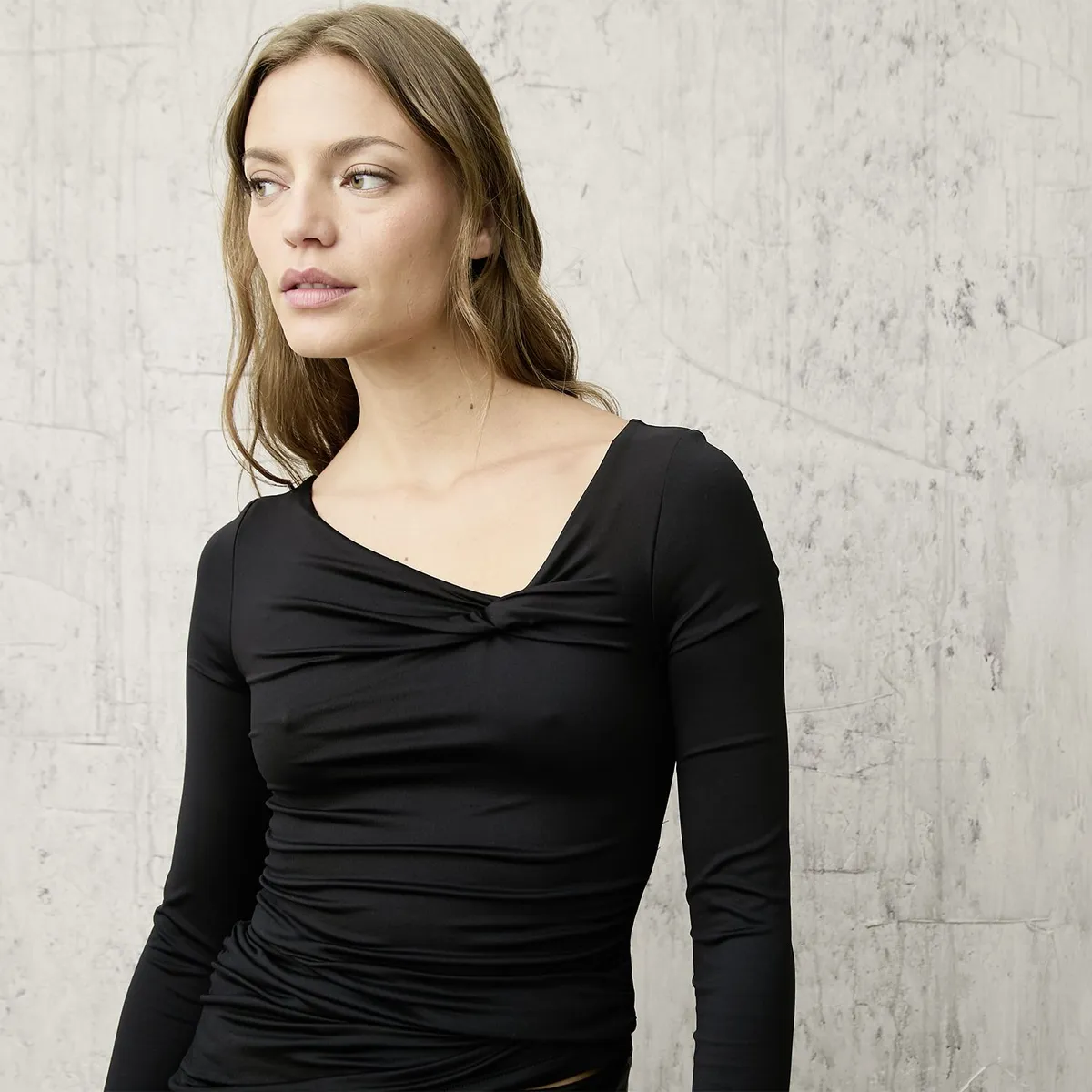 DENIMLAB - Polo Manga Larga Mujer Denimlab