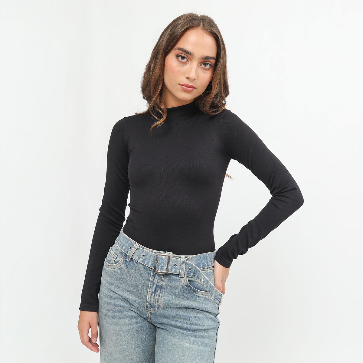 DENIMLAB - Body Manga Larga Mujer Denimlab
