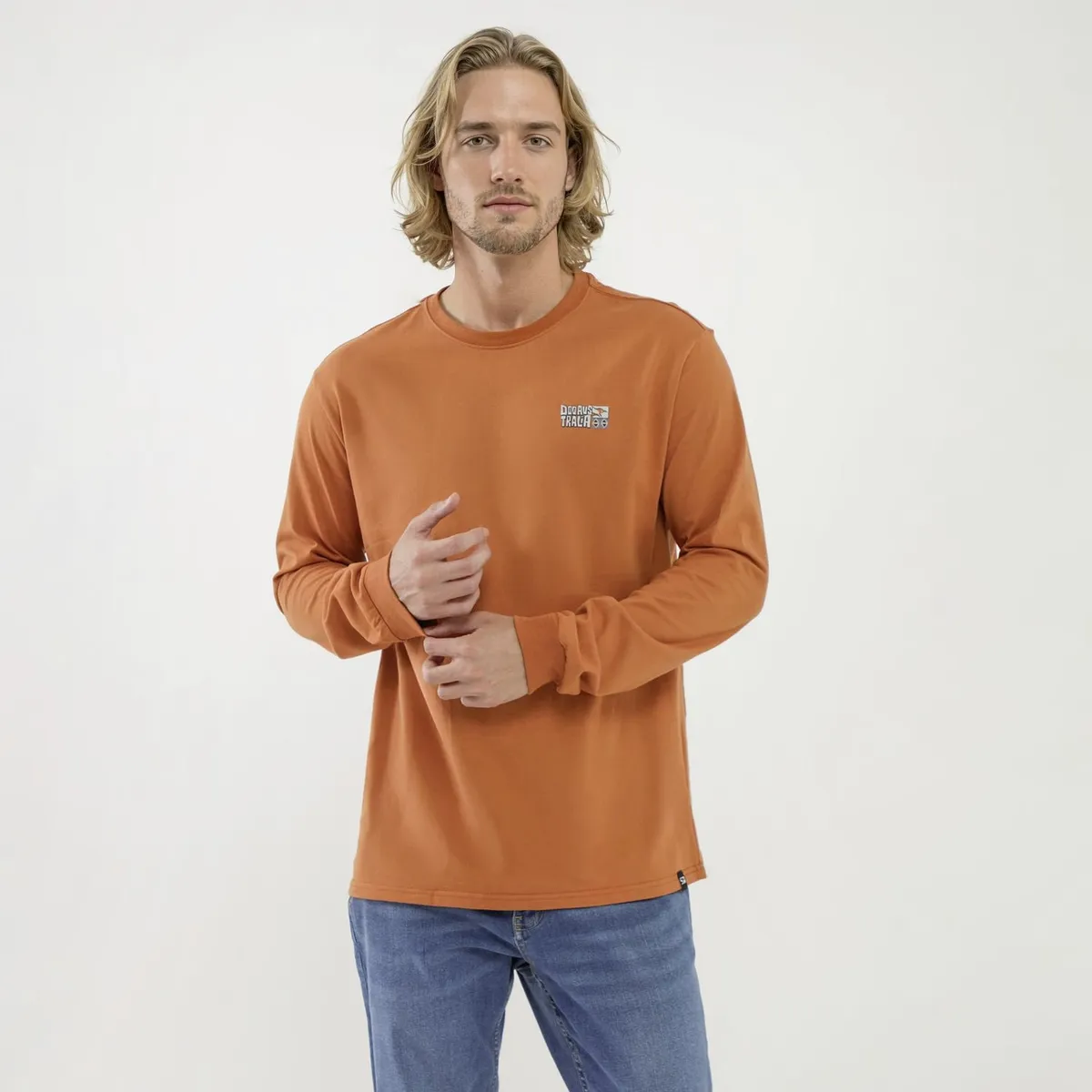 DOO AUSTRALIA - Polo 100% Algodón Regular fit Manga Larga Hombre Doo Australia