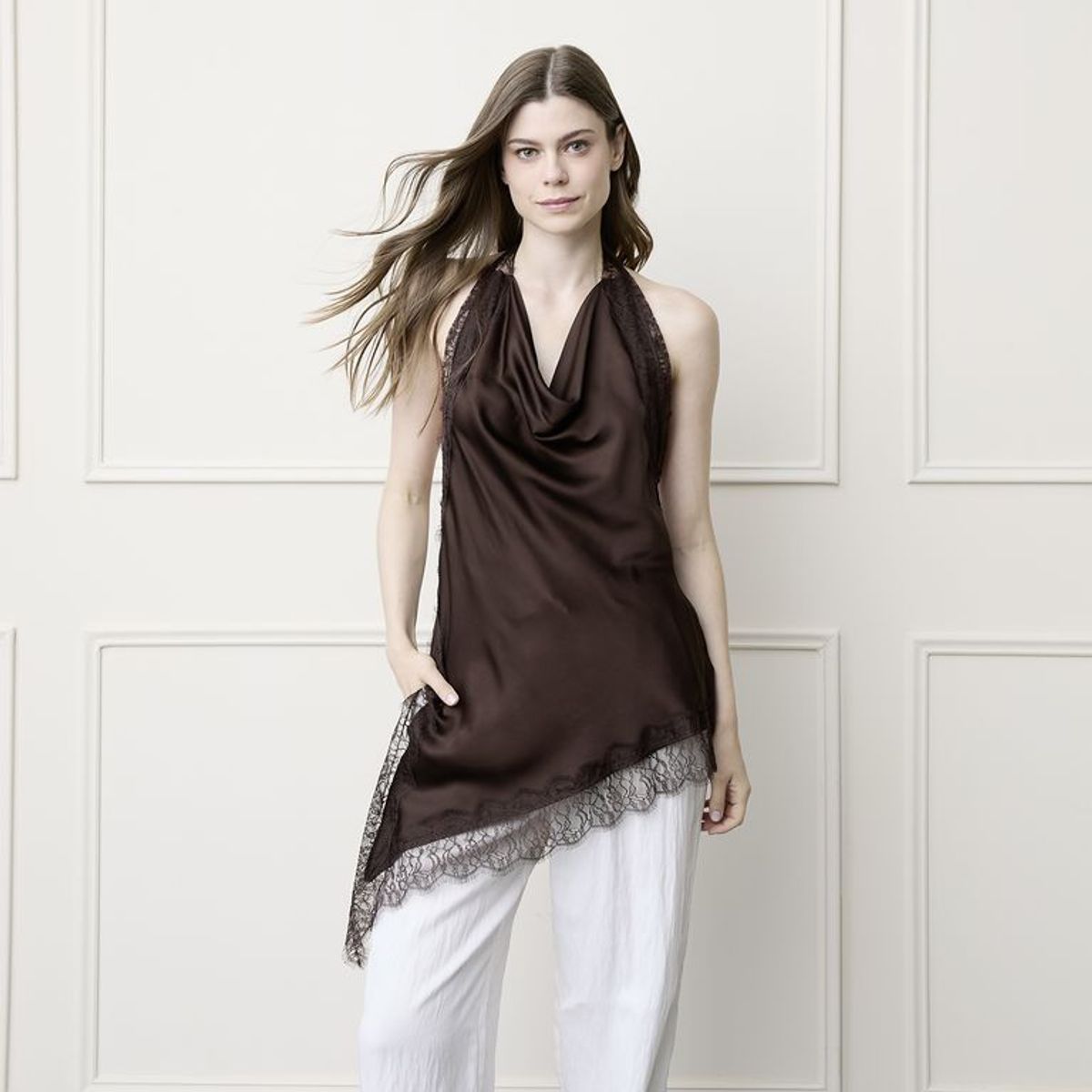 BASEMENT - Blusa Manga Corta Mujer Basement