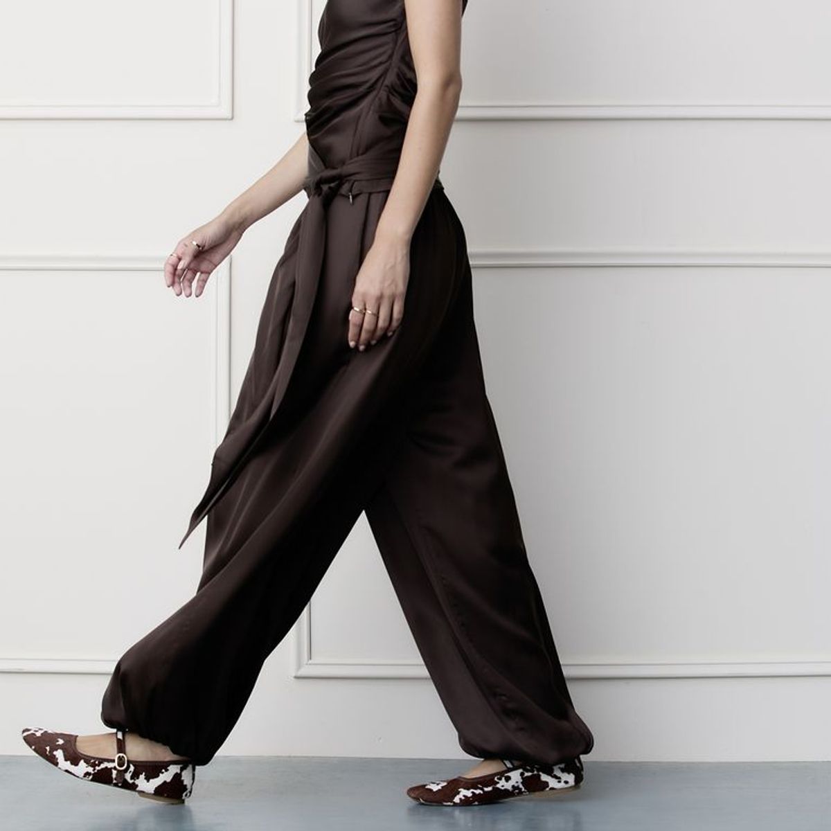 BASEMENT - Pantalón Balloon Mujer Basement