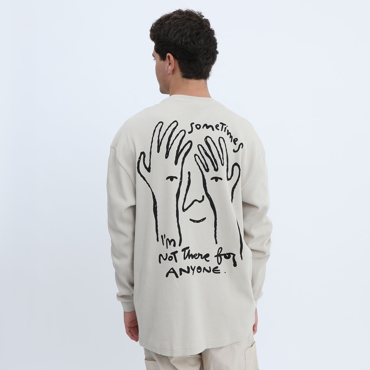 BEARCLIFF - Polo 100% Algodón Manga Larga Hombre Bearcliff