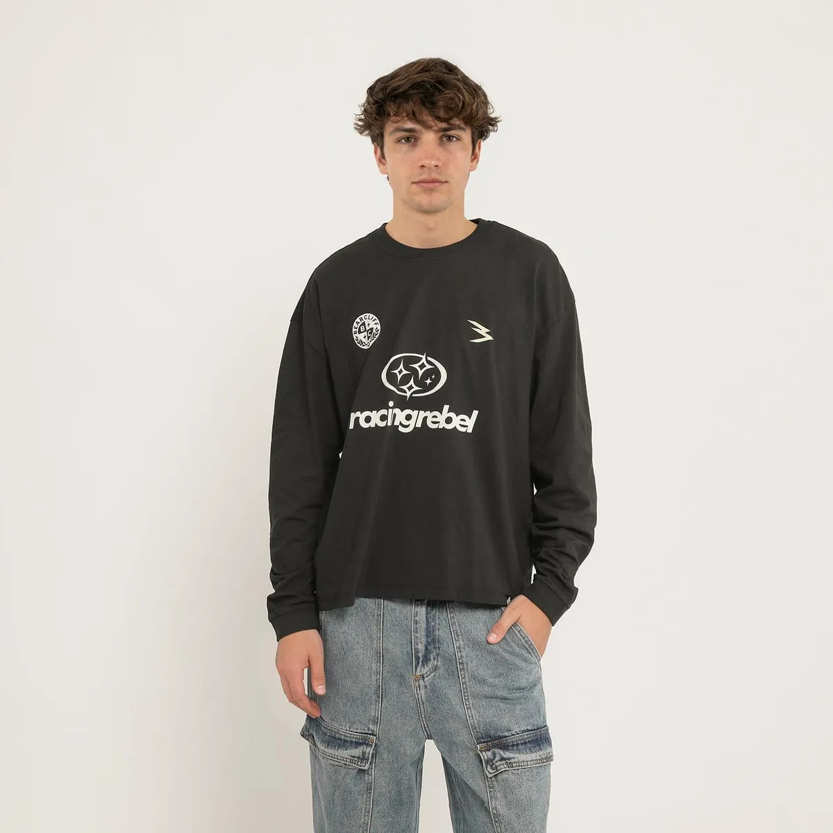 BEARCLIFF - Polo Algodón Manga Larga  Hombre Bearcliff