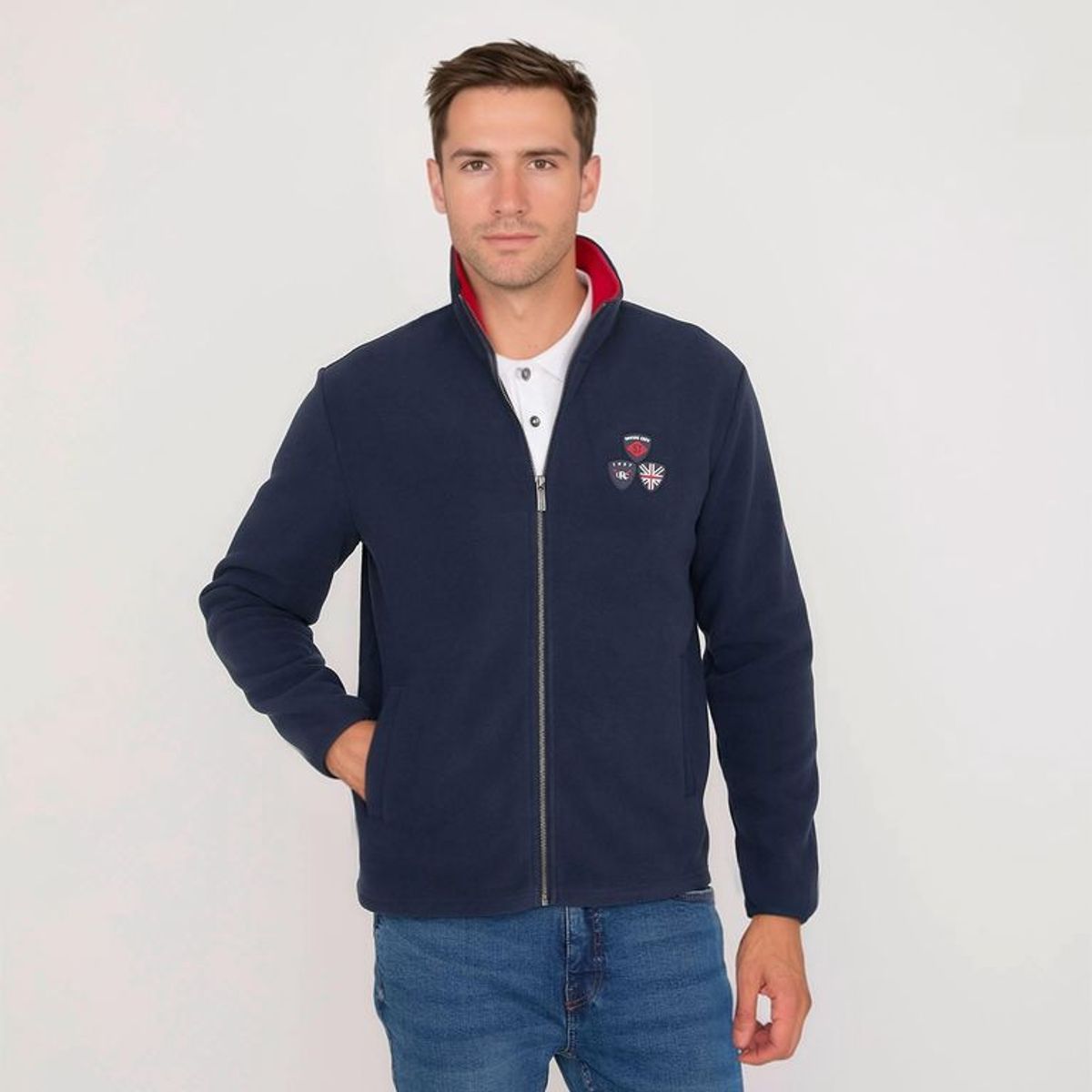 UNIVERSITY CLUB - Casaca Polar Manga Larga Hombre University Club