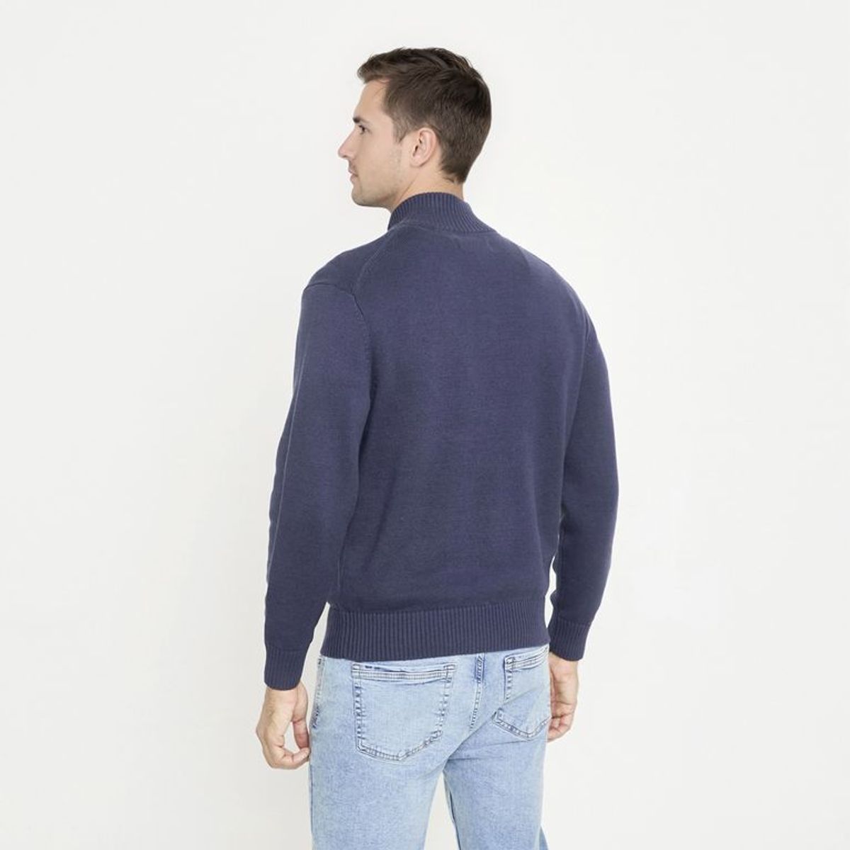 UNIVERSITY CLUB - Chompa 100%Algodón Manga Larga Hombre University Club