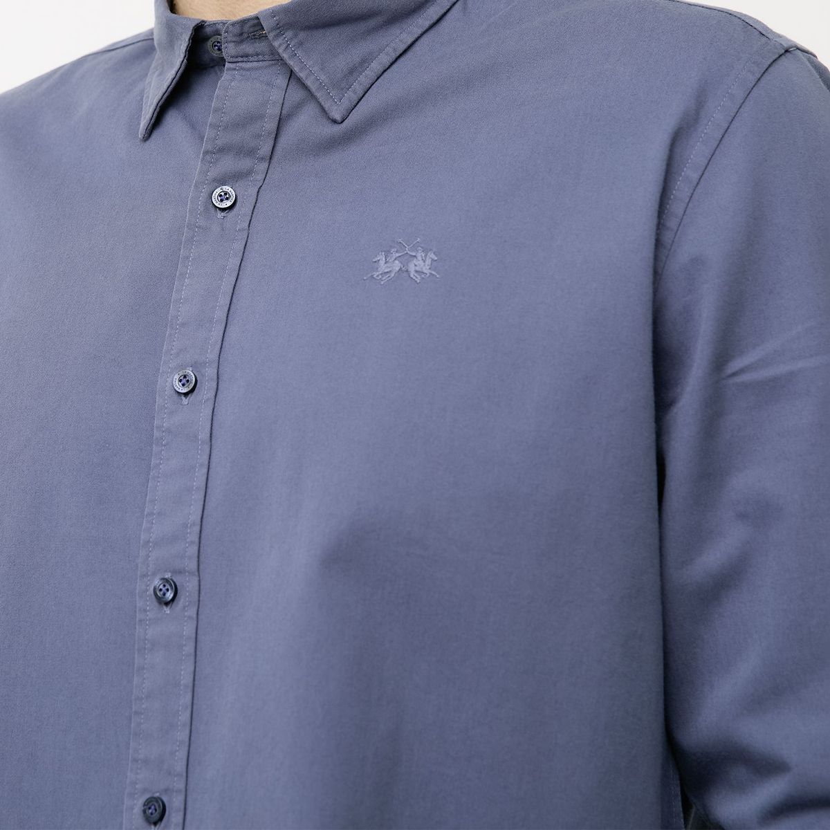 LA MARTINA - Camisa 100% Algodón Manga larga Hombre La Martina