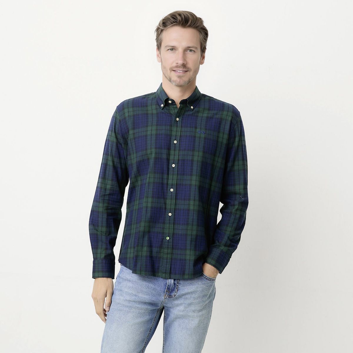 LA MARTINA - Camisa 100% Algodón Manga larga Hombre La Martina