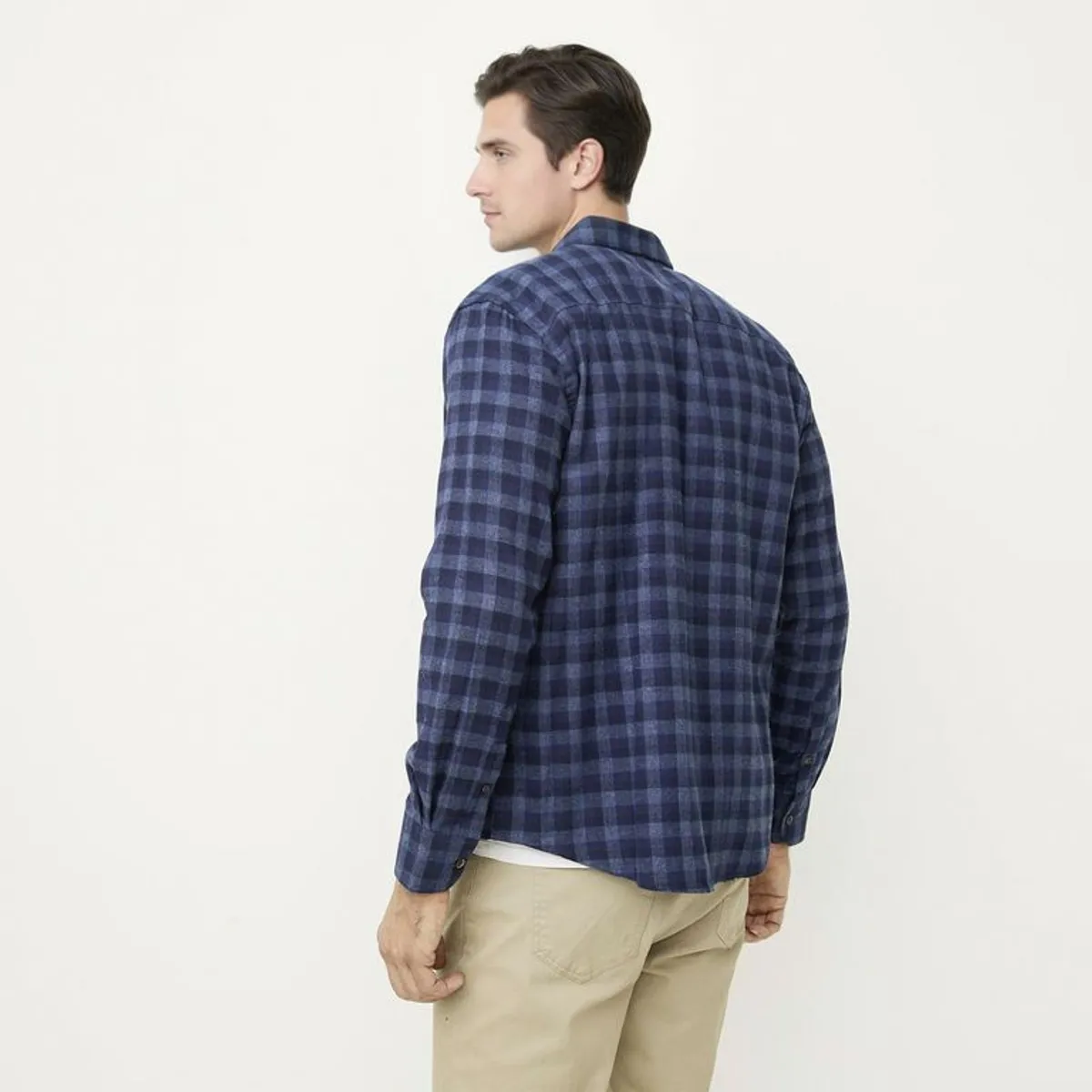 NEWPORT - Camisa Algodón Manga Larga Casual Hombre Newport