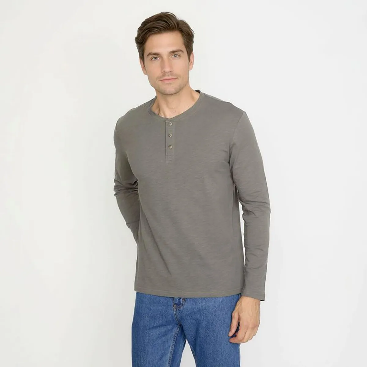 NEWPORT - Polo 100%Algodón Manga Larga Hombre Newport