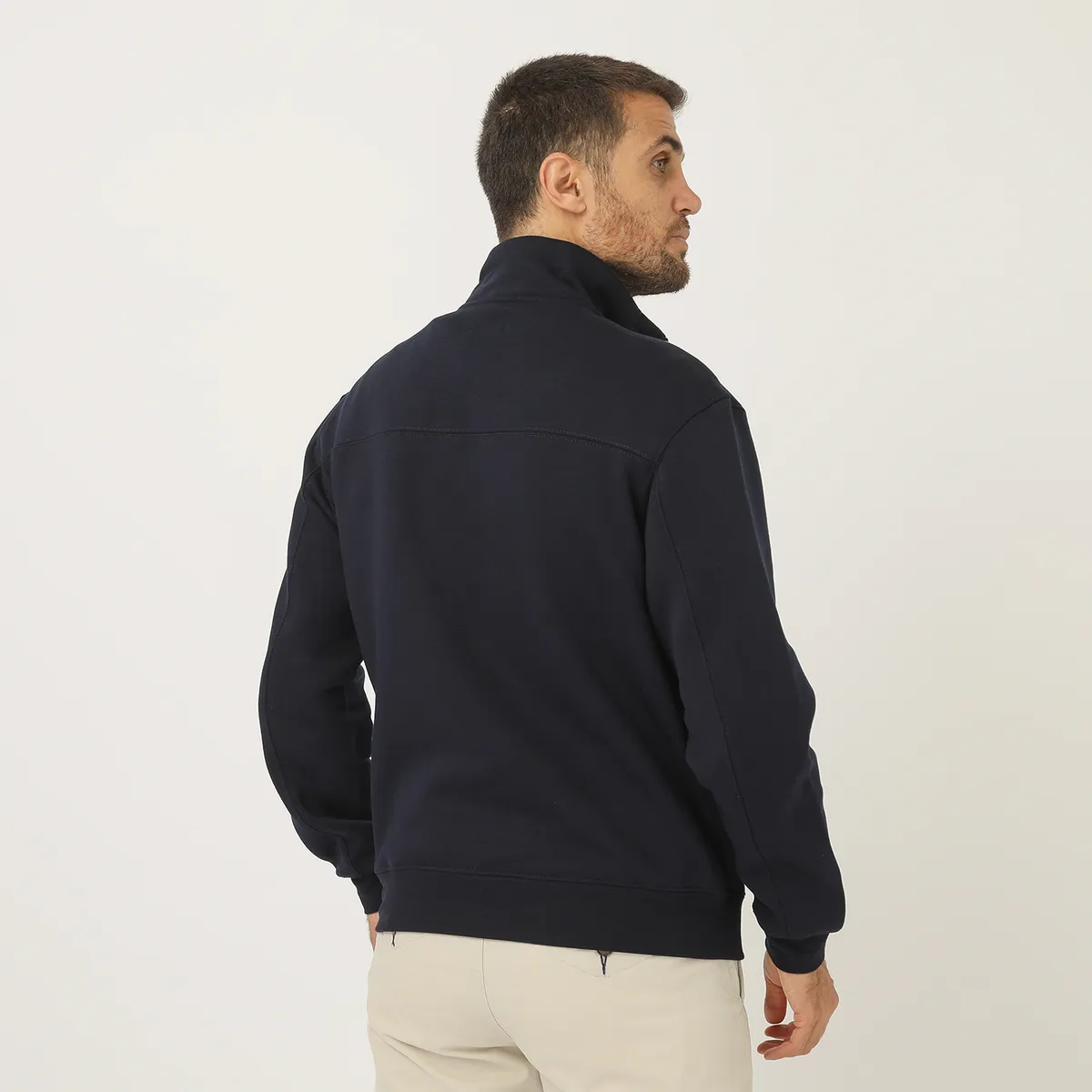 BASEMENT - Polera Algodón Casual Hombre Basement