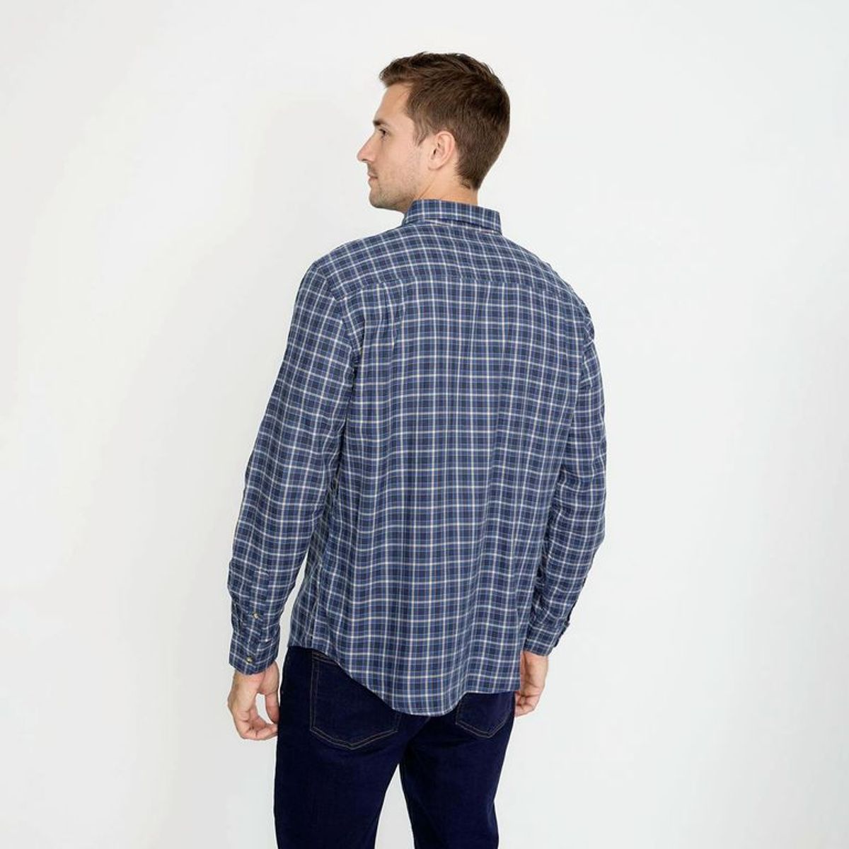 UNIVERSITY CLUB - Camisa 100%Algodón Manga Larga Hombre University Club