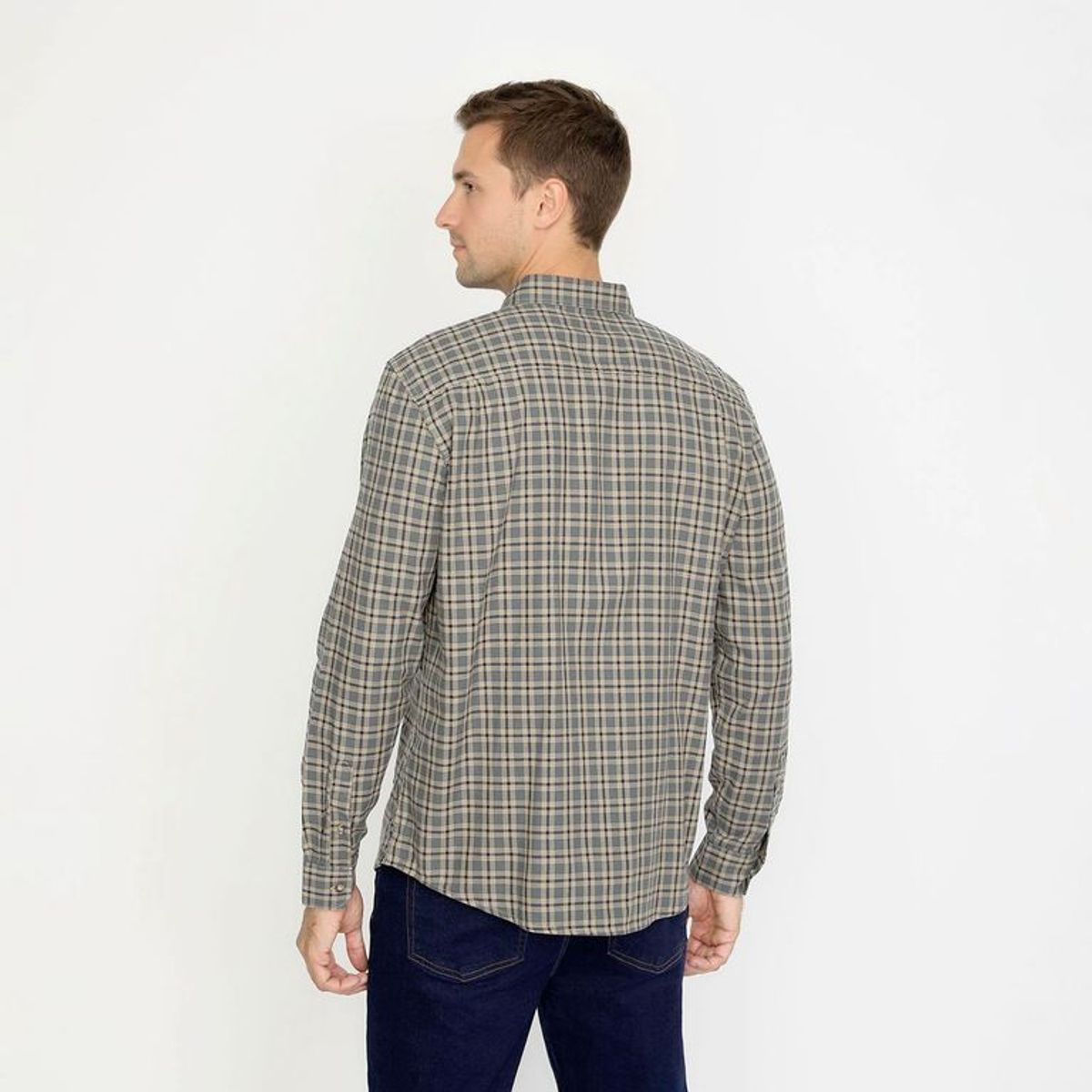 UNIVERSITY CLUB - Camisa 100%Algodón Manga Larga Hombre University Club