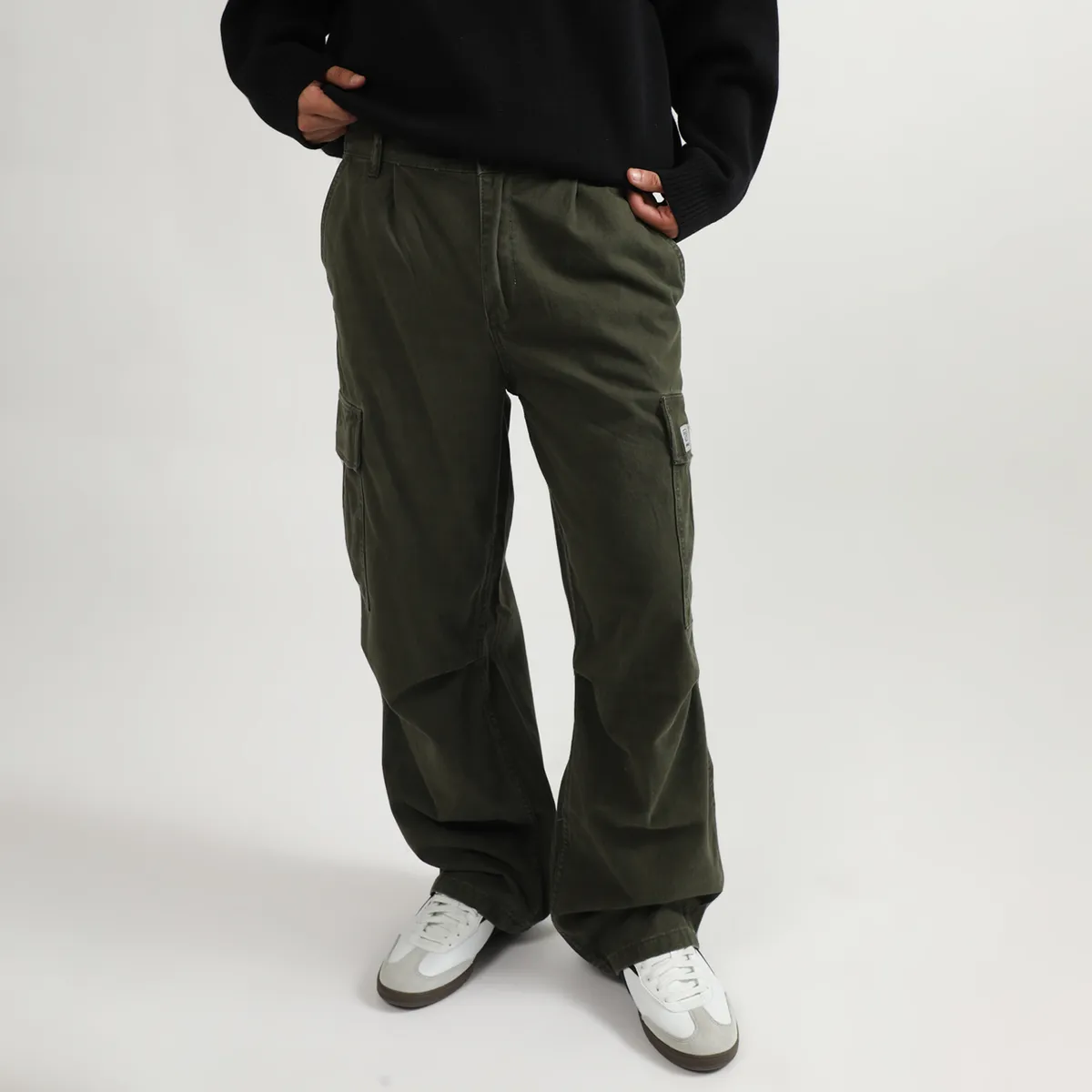 DENIMLAB - Pantalón Baggy Algodón Hombre Denimlab