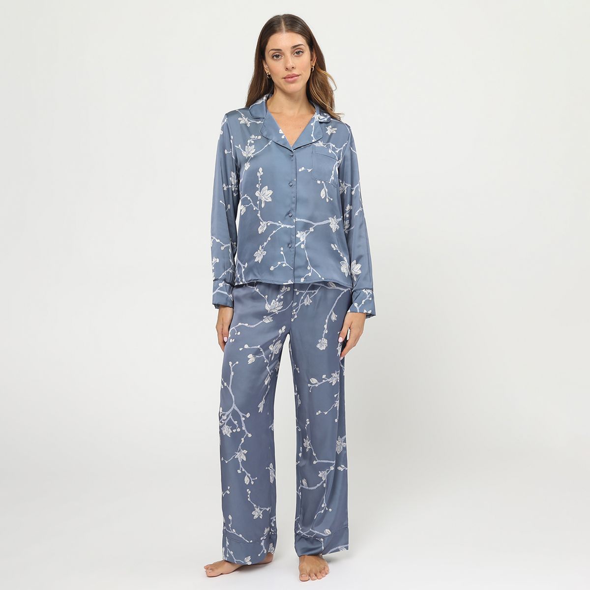 BLU - Pijama Satin Mujer