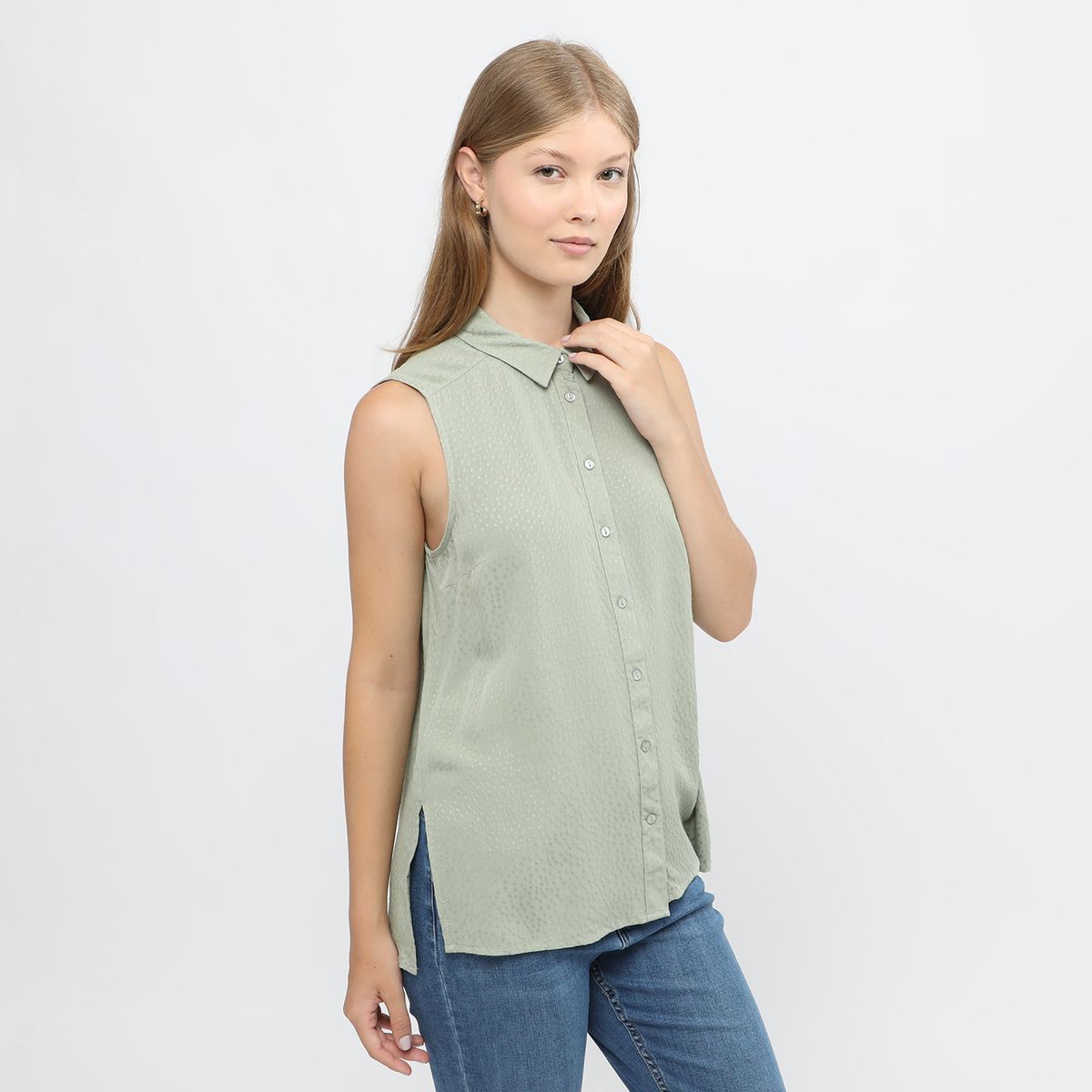 UNIVERSITY CLUB - Blusa Sin Mangas Mujer University Club