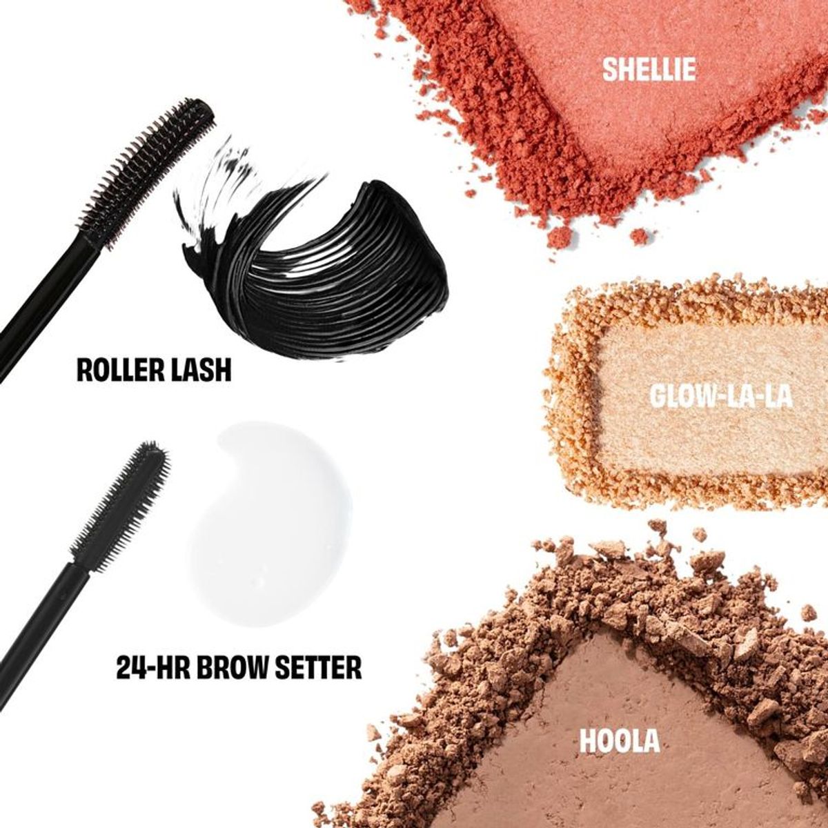 BENEFIT - Set De Rostro, Ojos Y Cejas Glam Of Life - Bronzer, Rubor, Iluminador, Máscara, Gel De Cejas