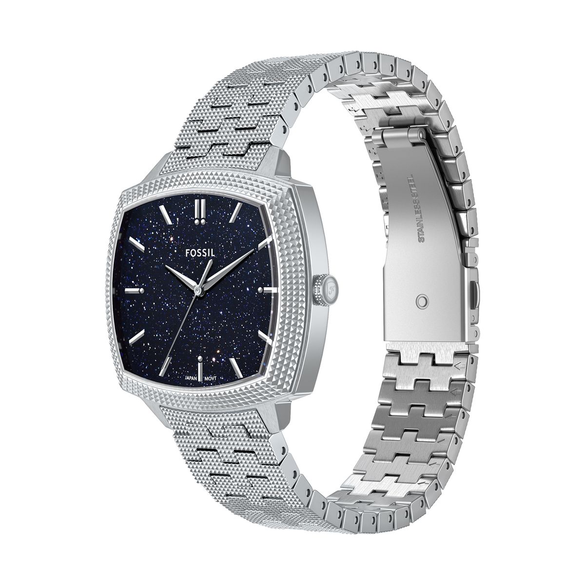 FOSSIL - Reloj Metal Hombre + Estuche X Nick Jonas