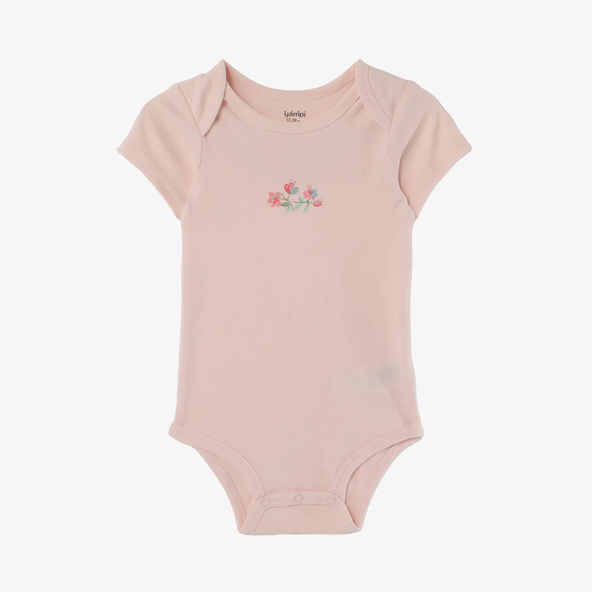 YAMP - Body Bebé Niña Pack X5 Algodón Yamp