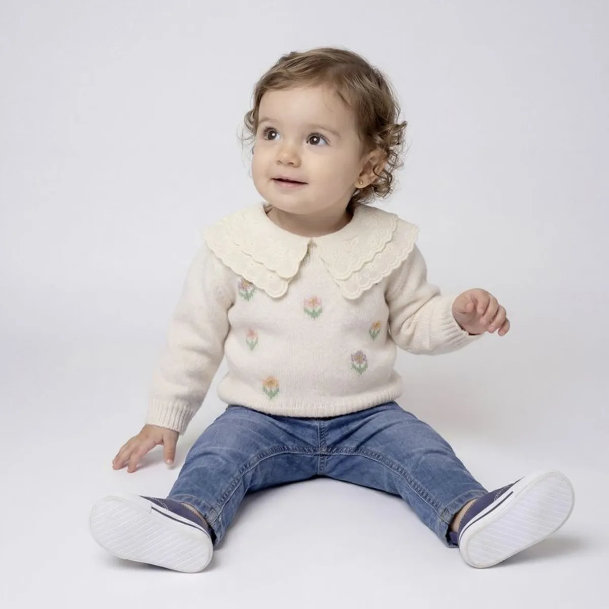 YAMP - Chompa Bebé Niña Algodón Yamp