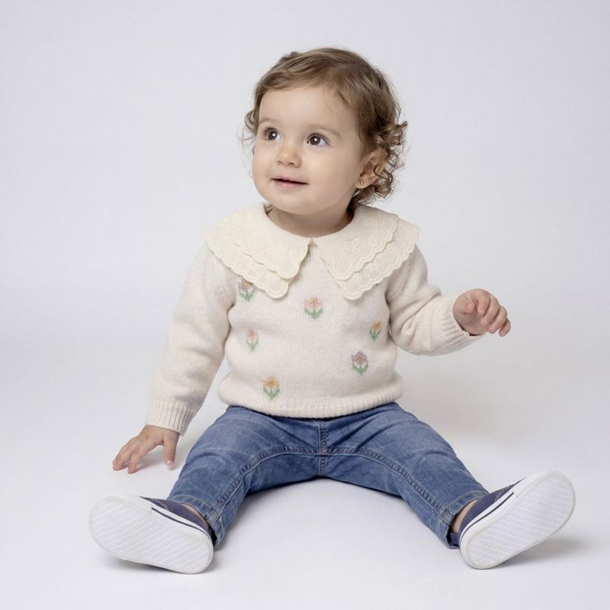 YAMP - Chompa Bebé Niña Algodón Yamp