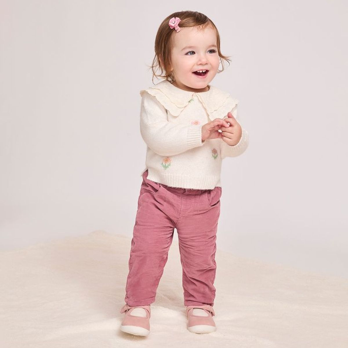 YAMP - Chompa Bebé Niña Algodón Yamp