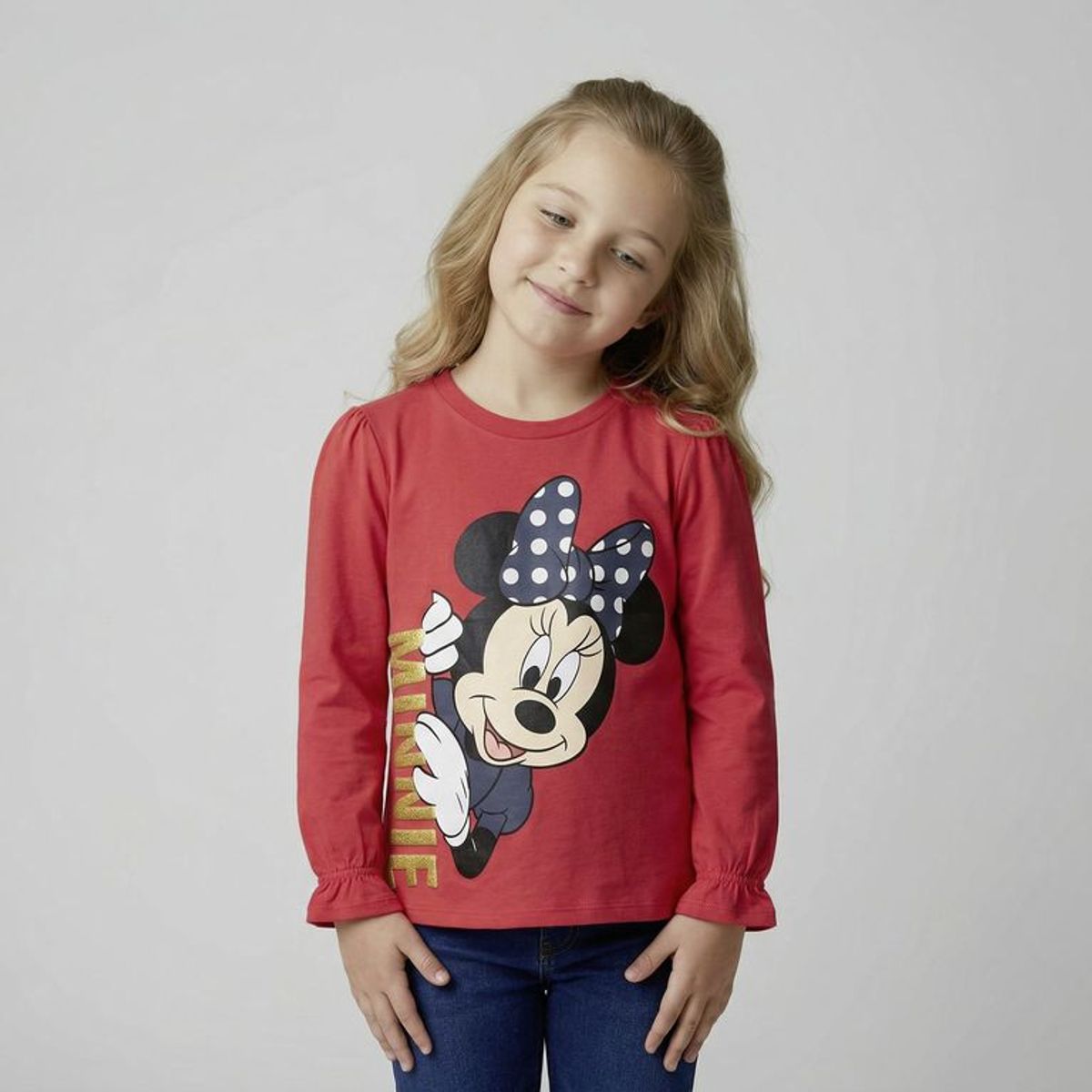 DISNEY - Polo Niña Algodón Minnie