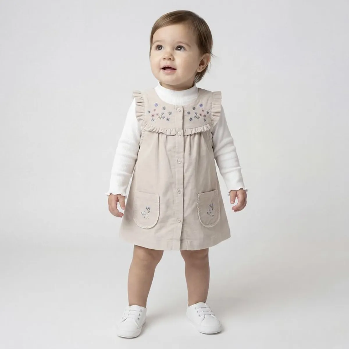 YAMP - Conjunto Bebé Niña Algodón Yamp