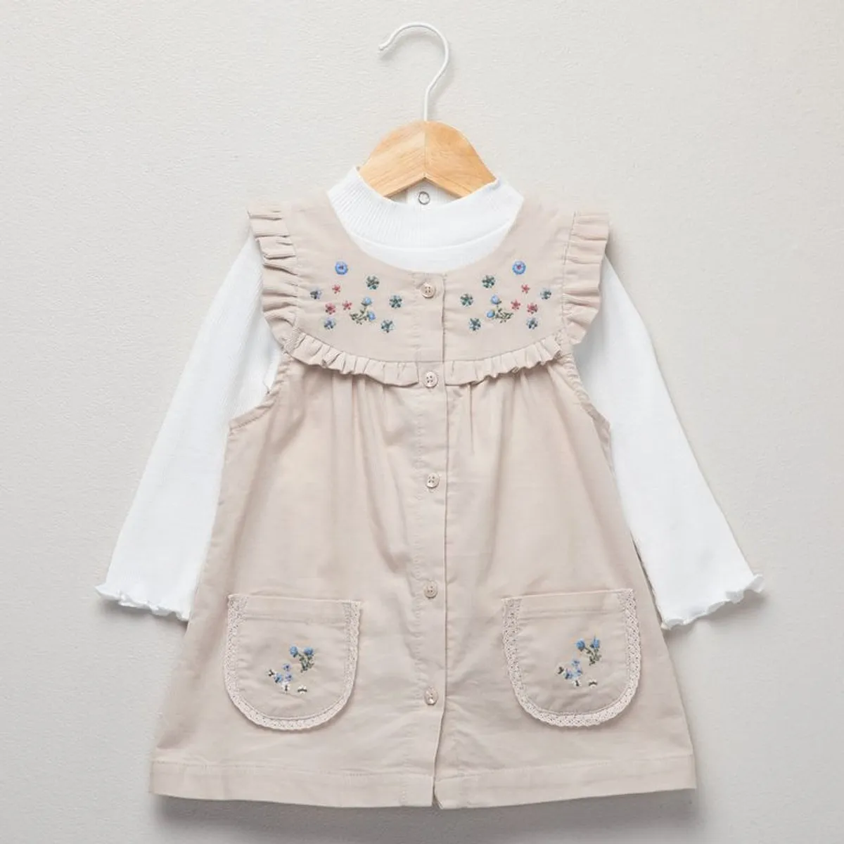 YAMP - Conjunto Bebé Niña Algodón Yamp