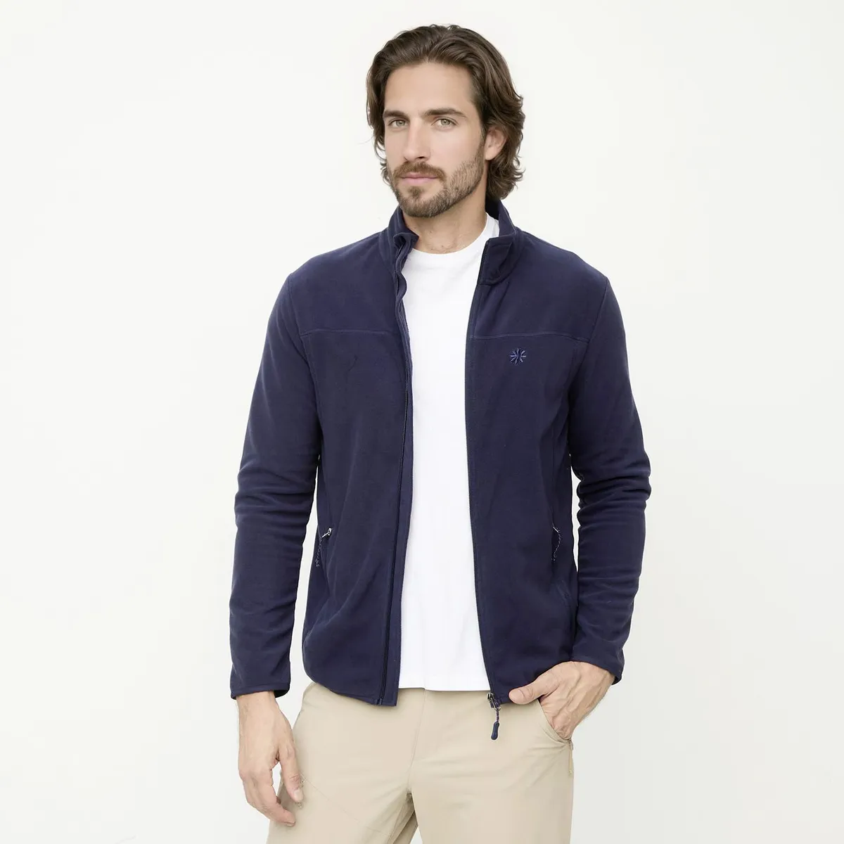 MOUNTAIN GEAR - Casaca Polar Deportiva Hombre Mountain Gear