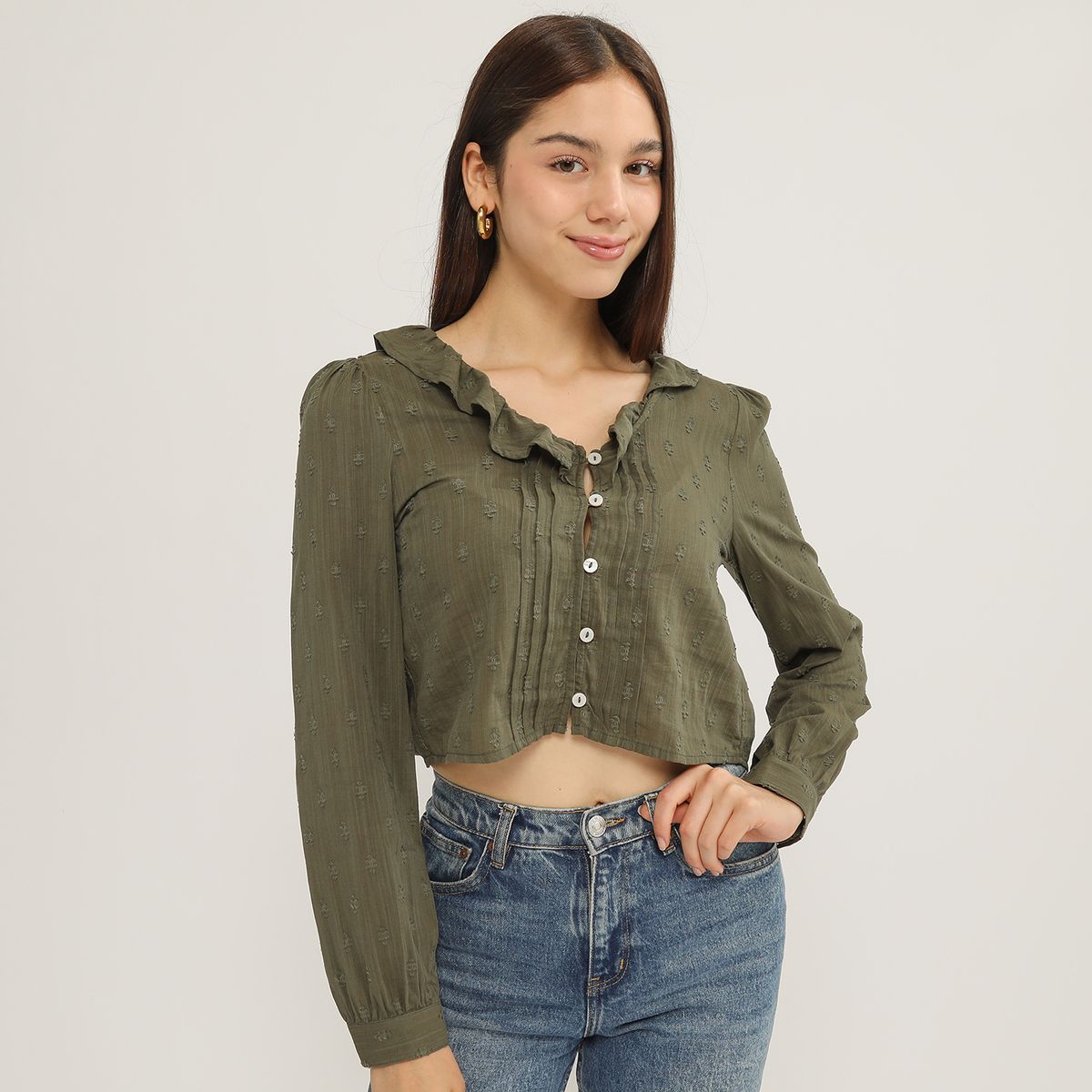 SYBILLA - Blusa Manga Larga Mujer Sybilla