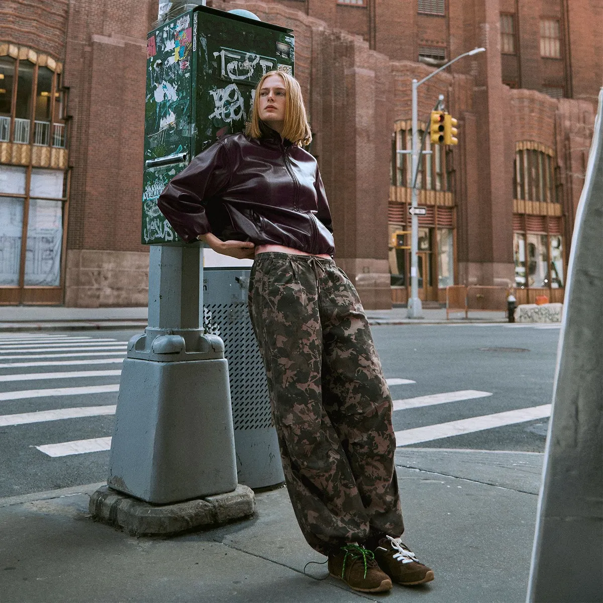 SYBILLA - Casaca Efecto Cuero Mujer Sybilla