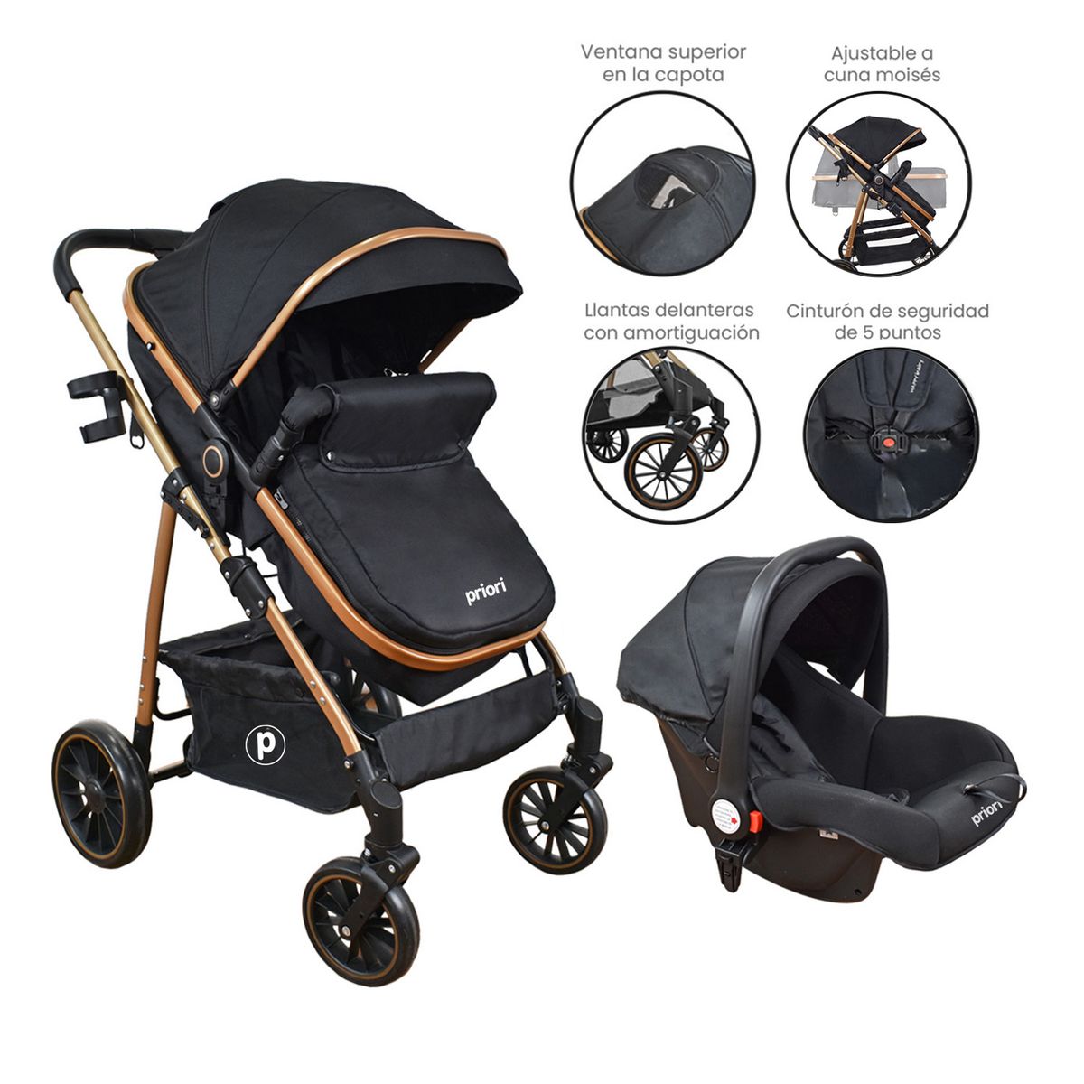 Priori - Coche Welly Travel System Priori