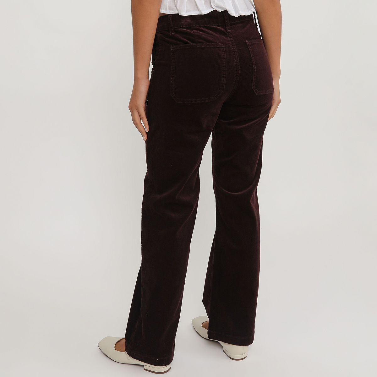 ELLE - Pantalón Fluido Mujer Elle