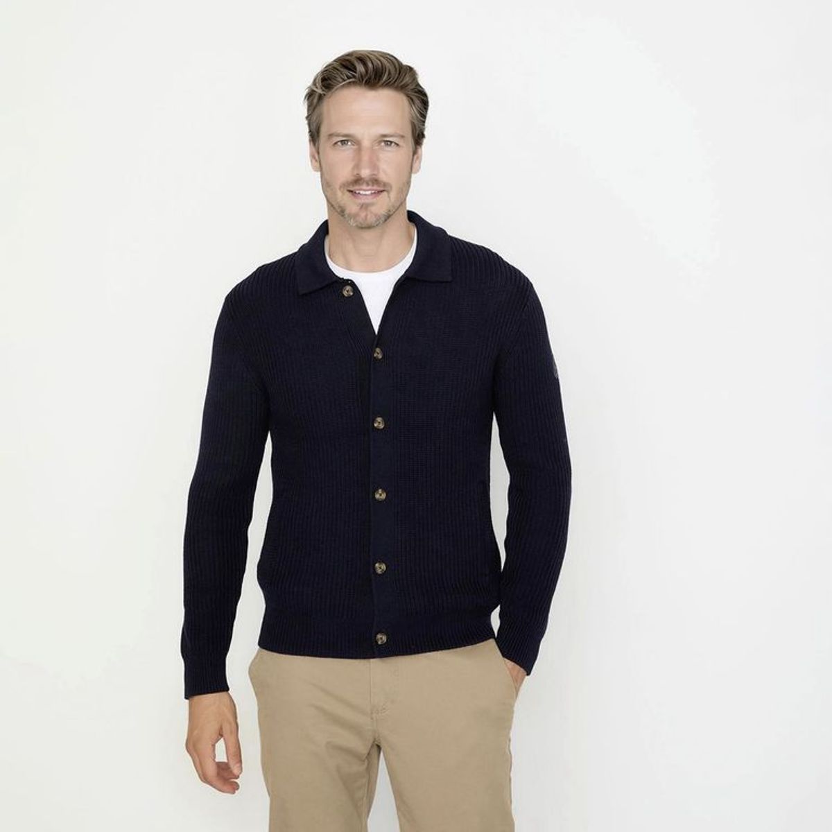 LA MARTINA - Cardigan 100%Algodón Hombre La Martina