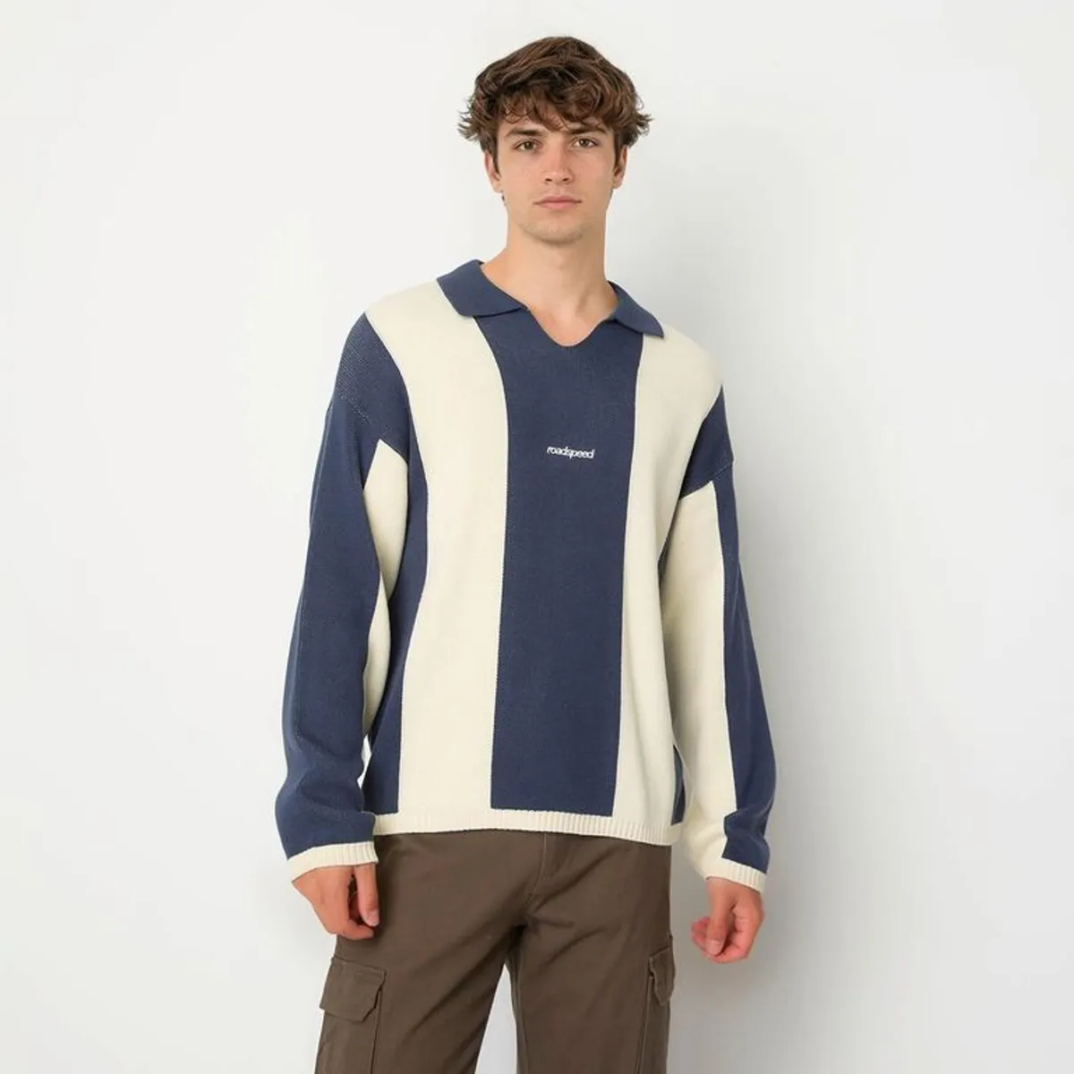 BEARCLIFF - Chompa 100%Algodón Casual Manga Larga Hombre Bearcliff