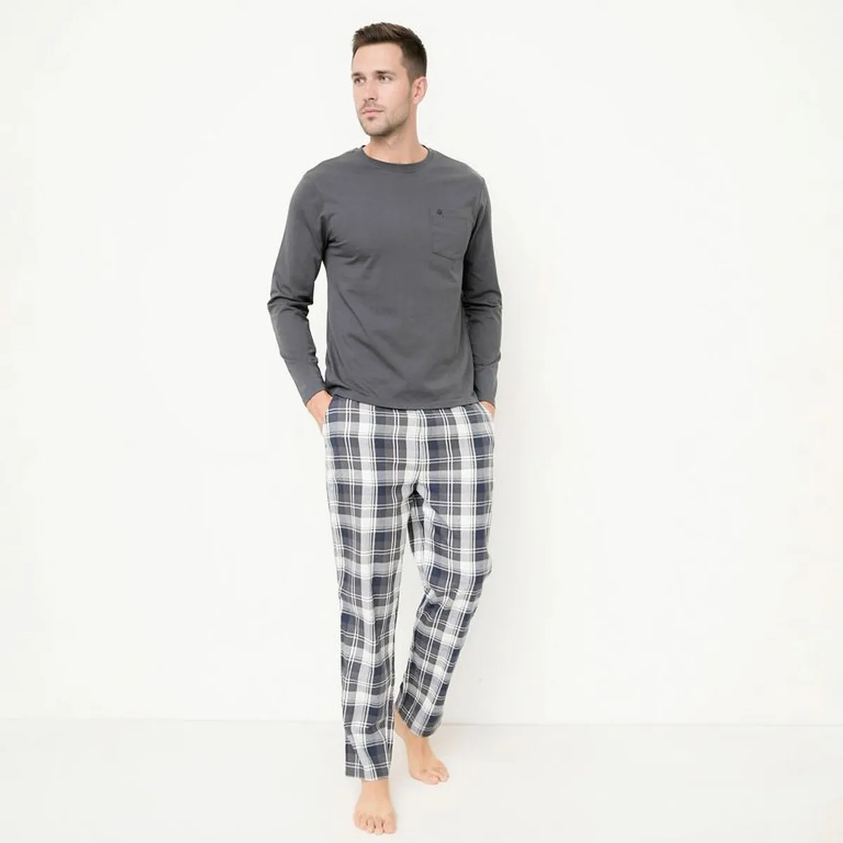 BENETTON - Pijama 100%Algodón Largo Hombre Benetton