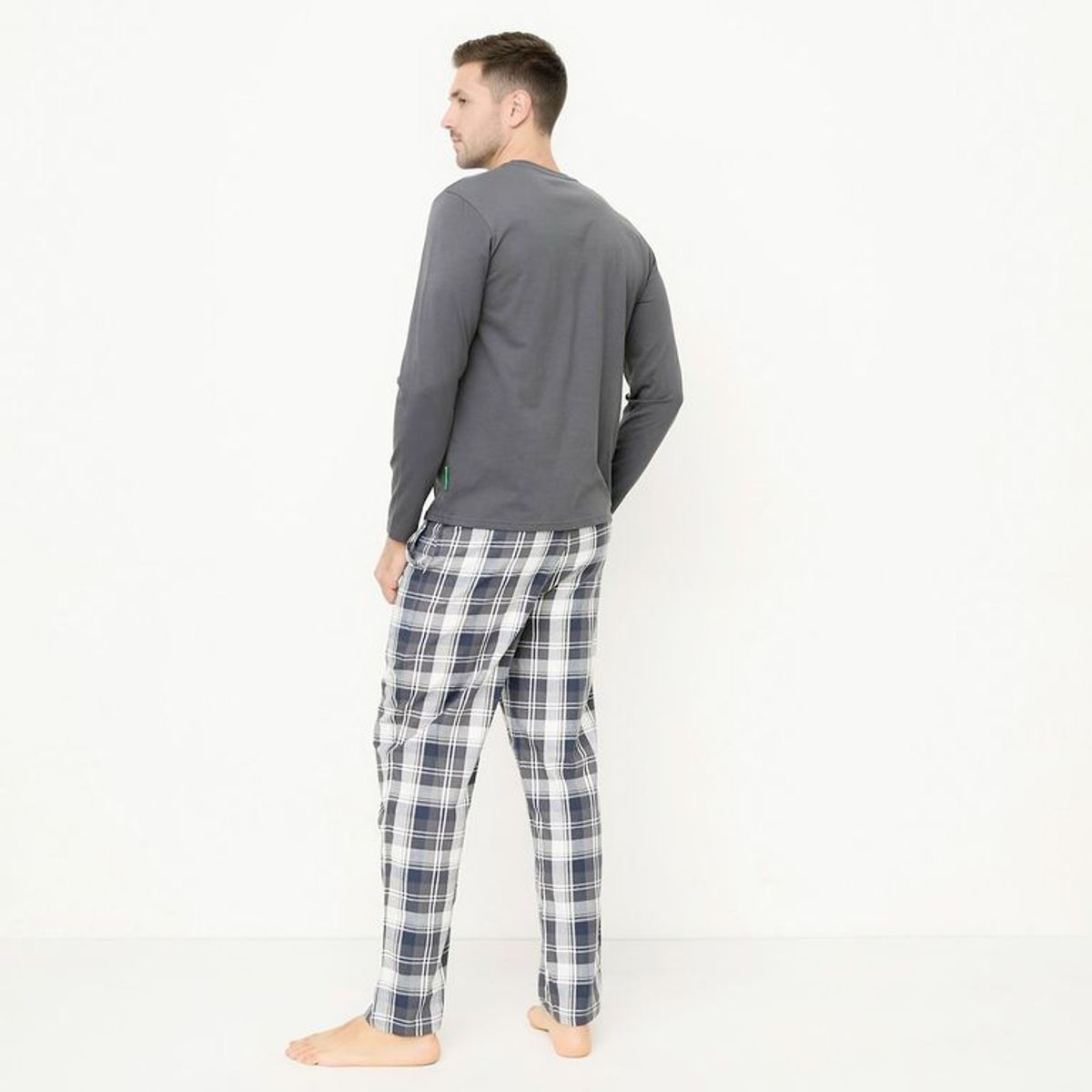 BENETTON - Pijama 100%Algodón Largo Hombre Benetton