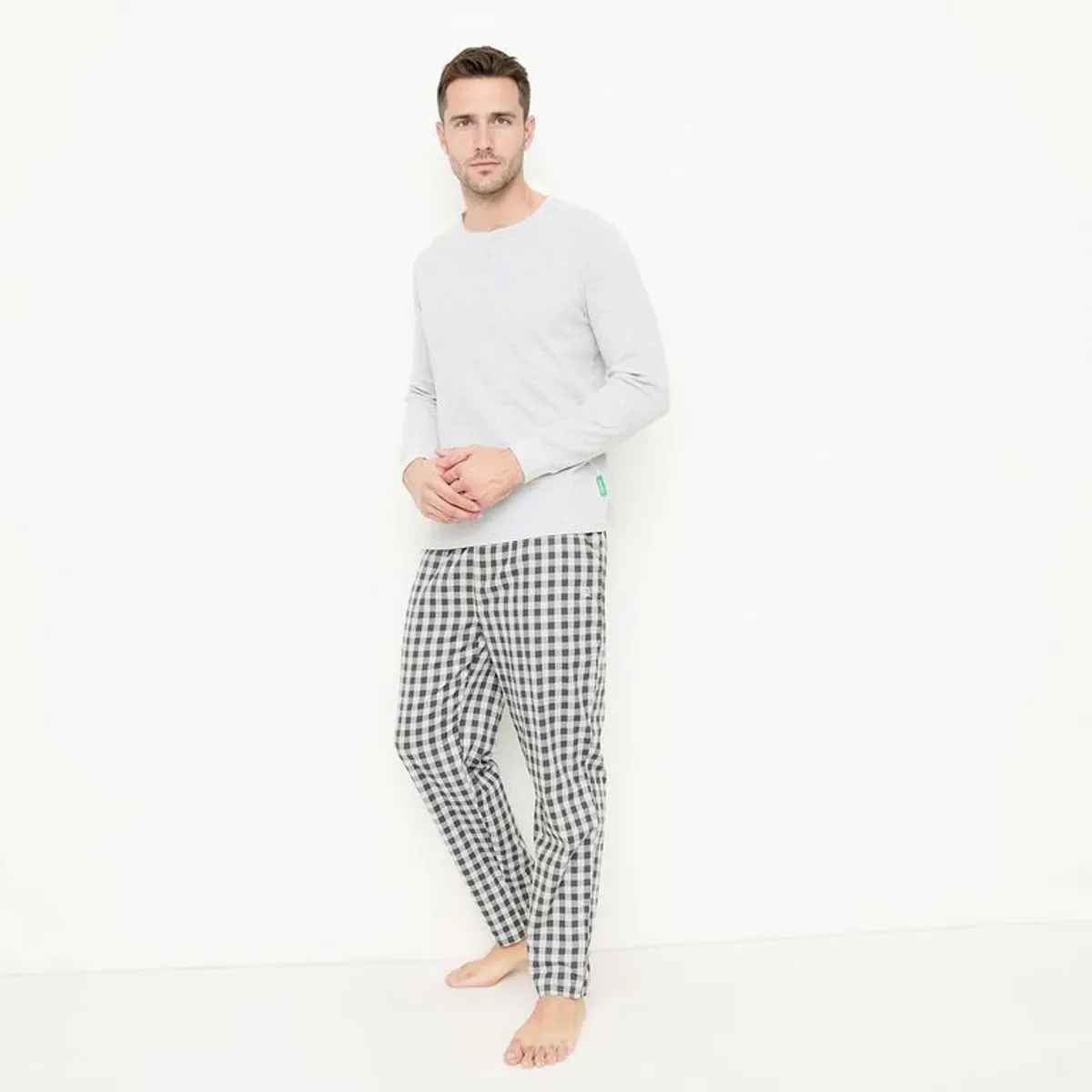 BENETTON - Pijama Largo Hombre Benetton